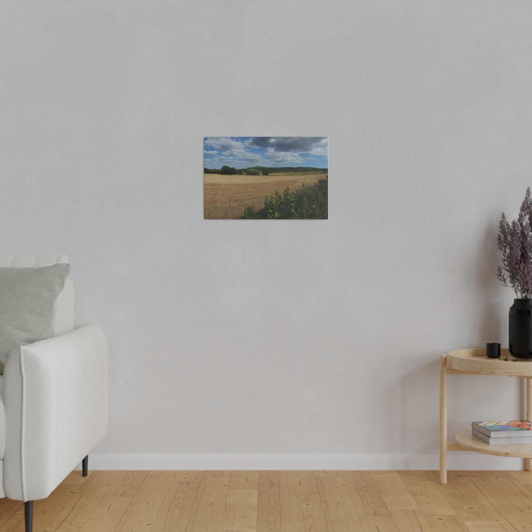 Countryside Farm Fields Landscape Canvas - The Trio Synergize Group