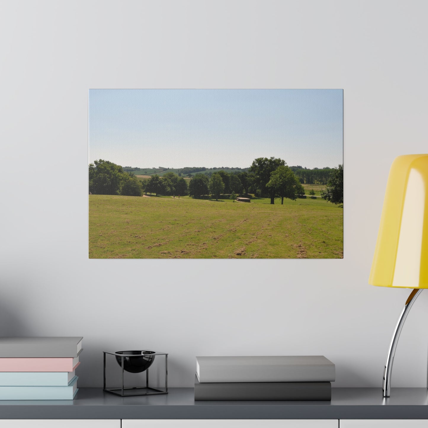 Countryside Landscape At Bodiam Castle Canvas - The Trio Synergize Group