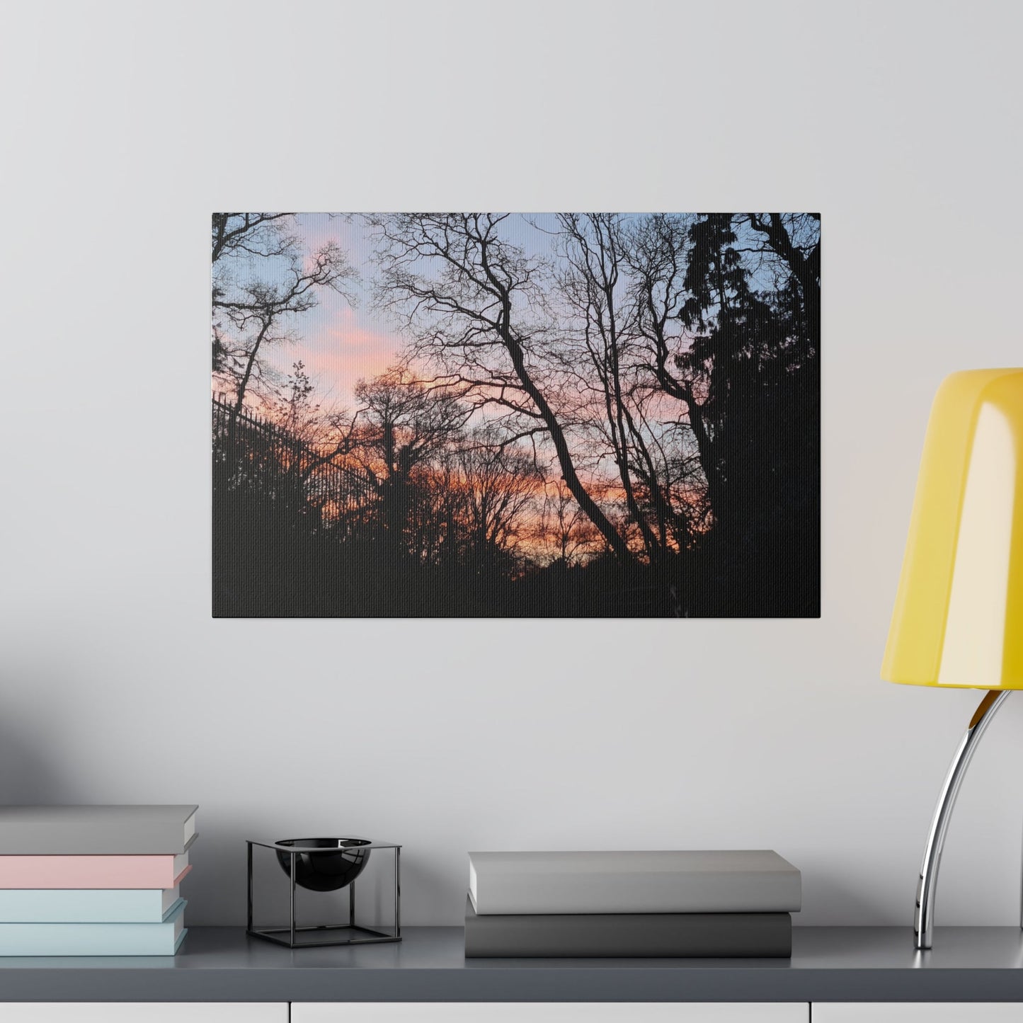 Alexandra Park Sunset Through The Trees Canvas - The Trio Synergize Group