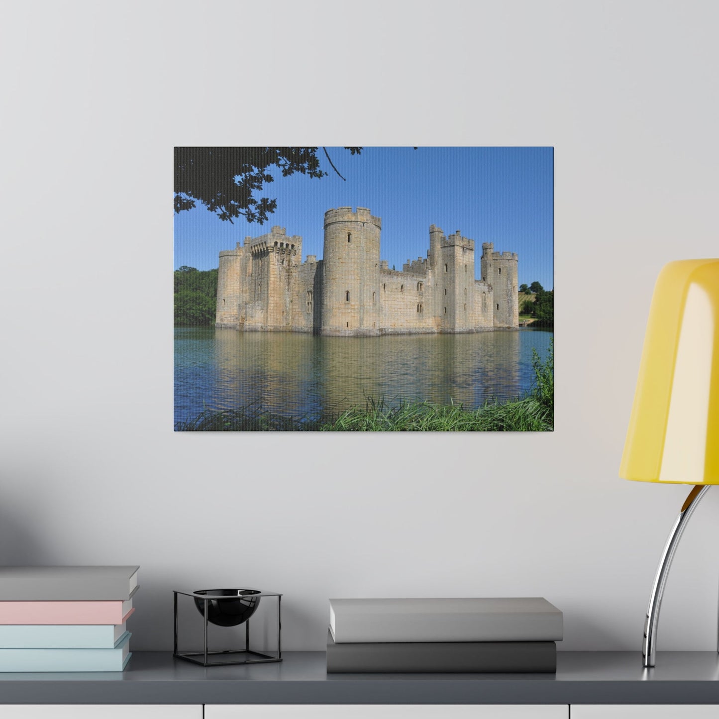 Bodiam Castle With Foliage Canvas - The Trio Synergize Group