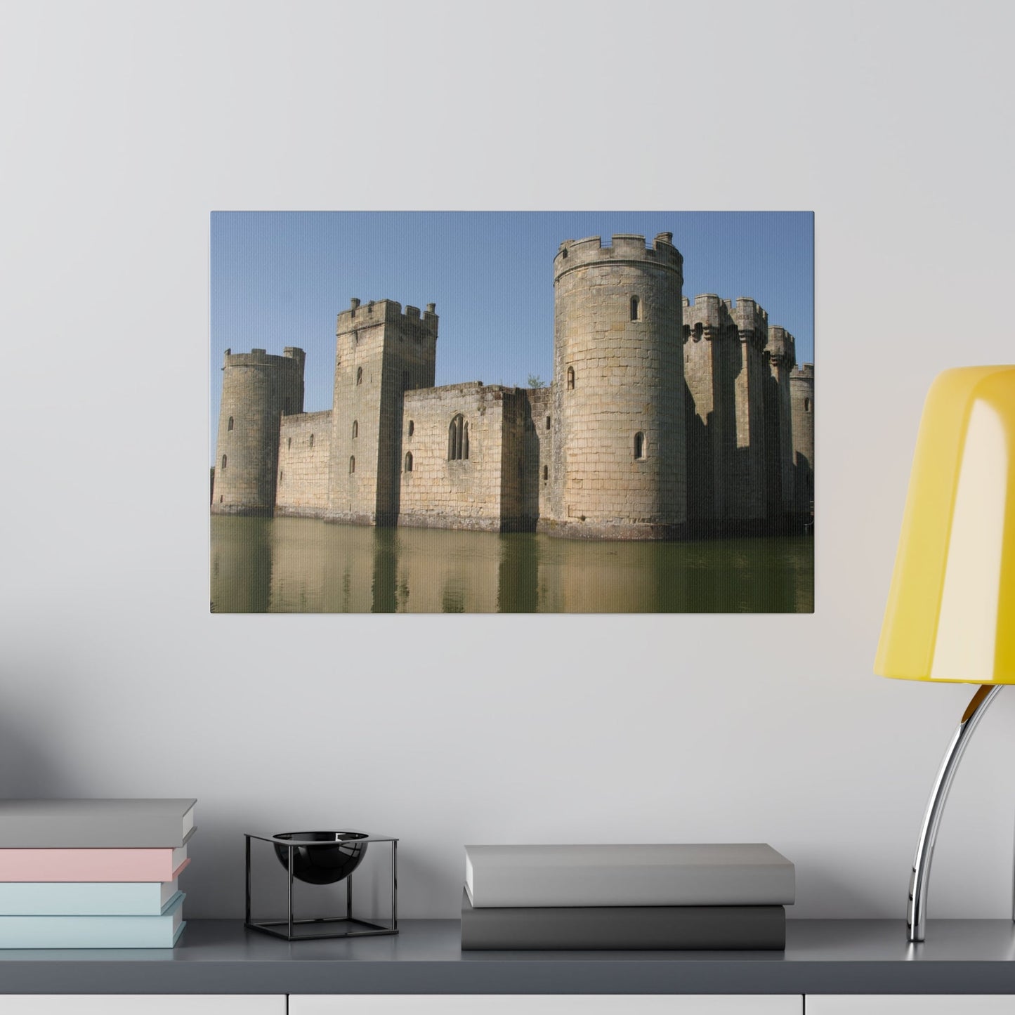 Other Side Of Bodiam Castle Canvas - The Trio Synergize Group