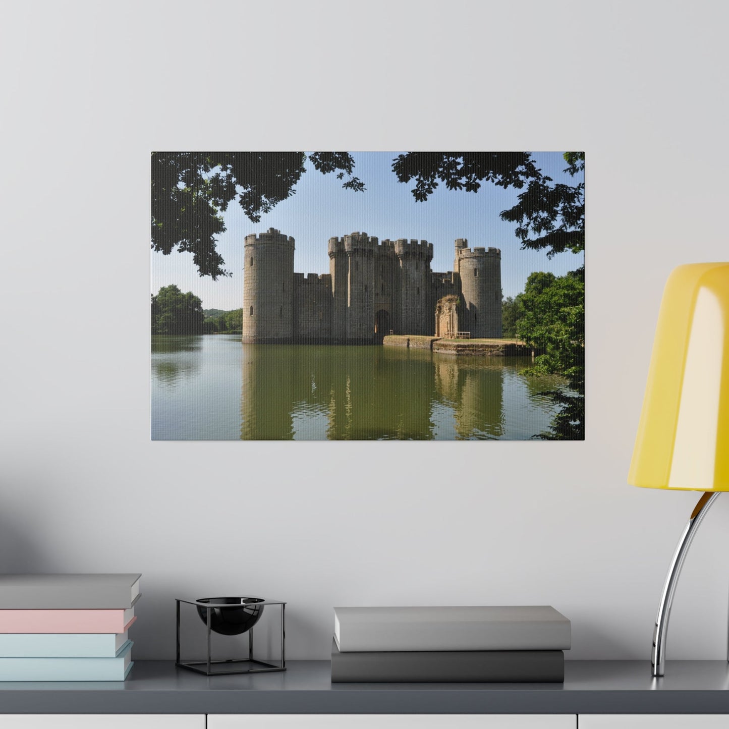 Bodiam Castle Trees Canvas: A Magical View! - The Trio Synergize Group
