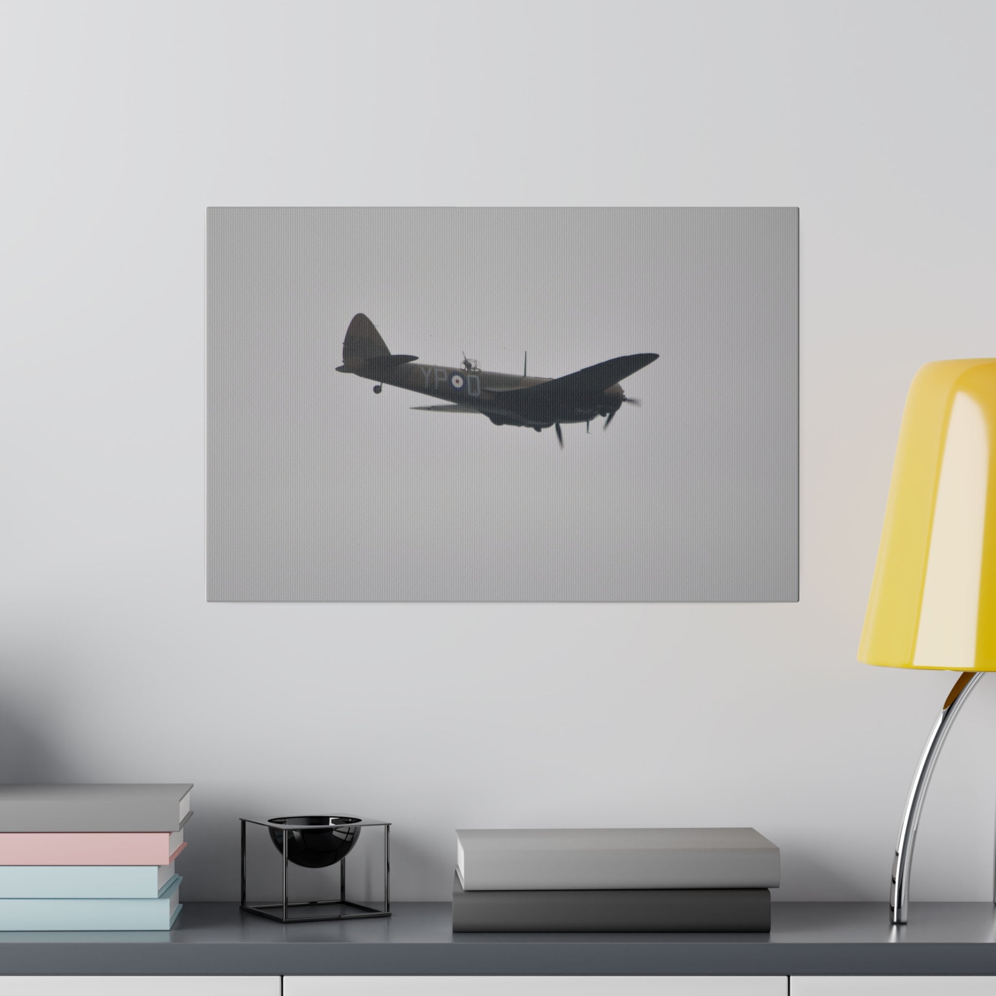 Bristol Blenheim Flying From The Left With Side View Canvas - The Trio Synergize Group
