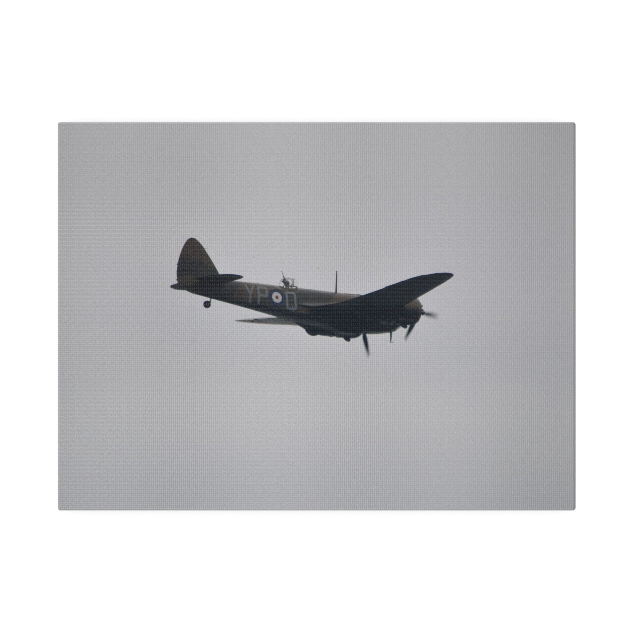 Bristol Blenheim Flying From The Left With Side View Canvas - The Trio Synergize Group