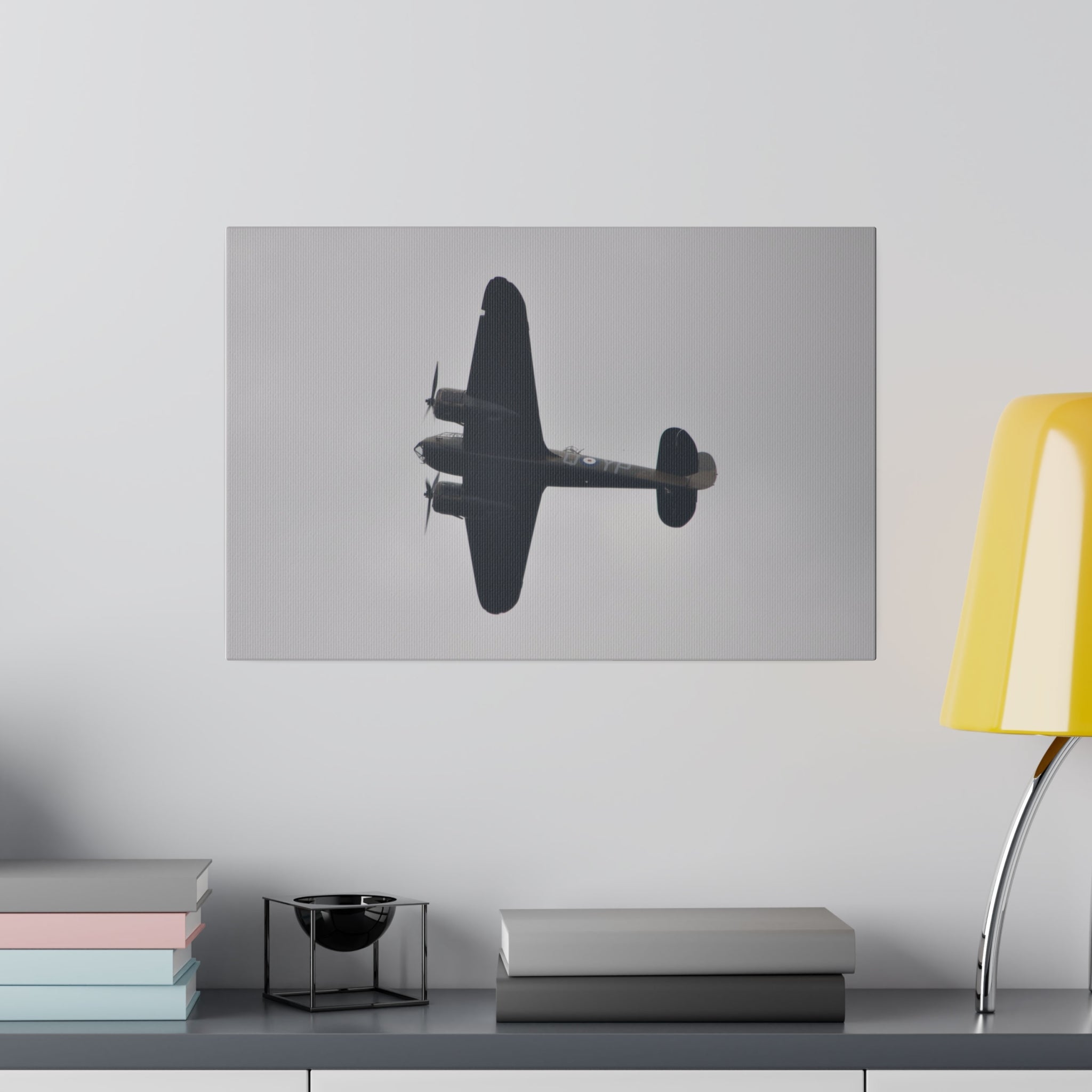 Bristol Blenheim Undercarriage Canvas - Right Flying View! - The Trio Synergize Group