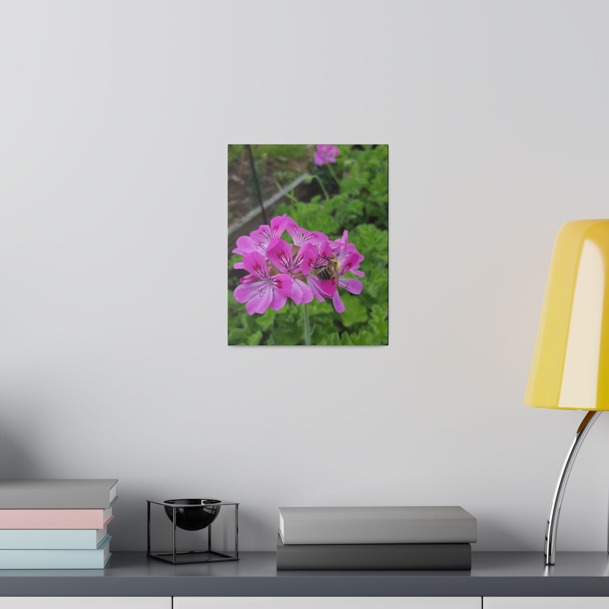 Bumblebee On Pink Carbeth Canvas - The Trio Synergize Group