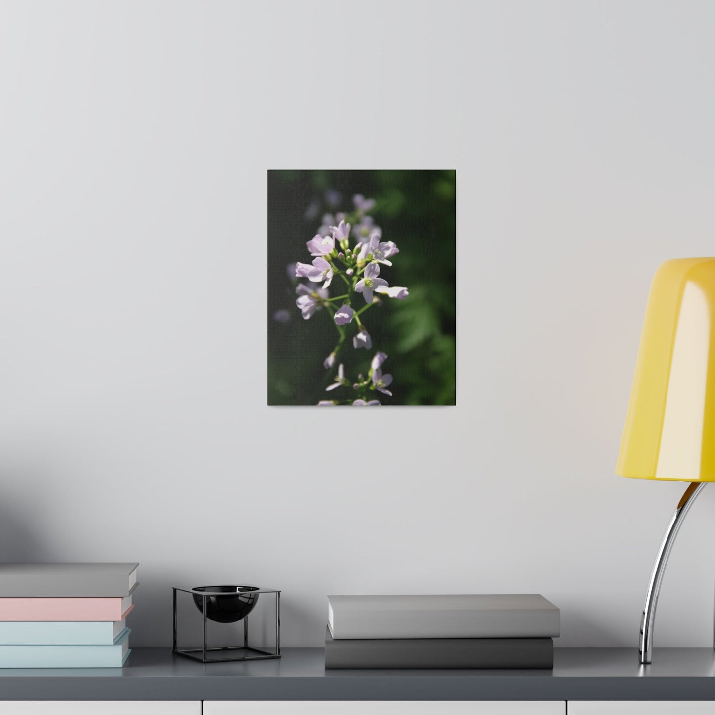 Light Purple Cardamine Pratensis Close Up Canvas - The Trio Synergize Group