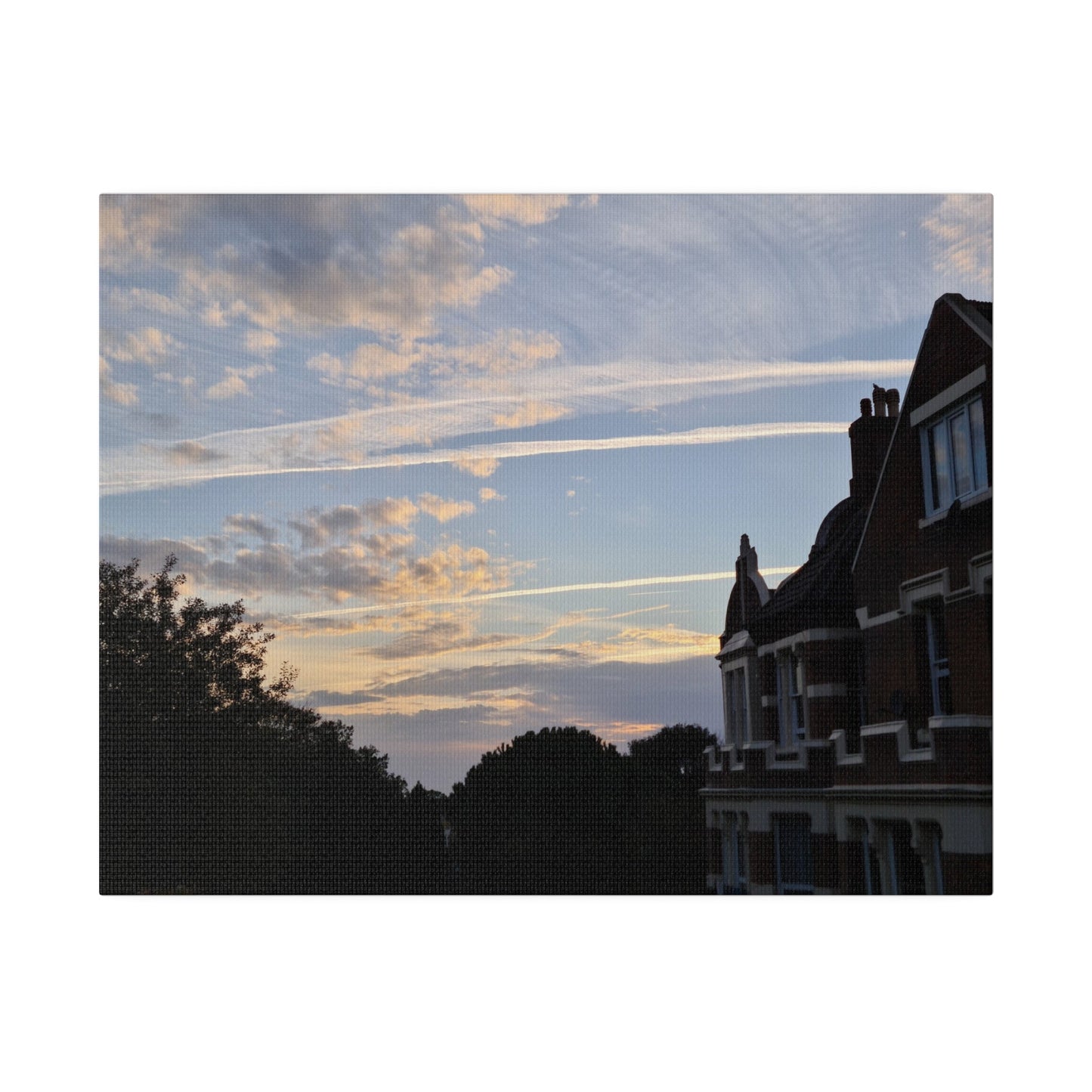 Combination Of Different Clouds On A Blue Sky, Matte Canvas, Stretched, 0.75" - The Trio Synergize Group