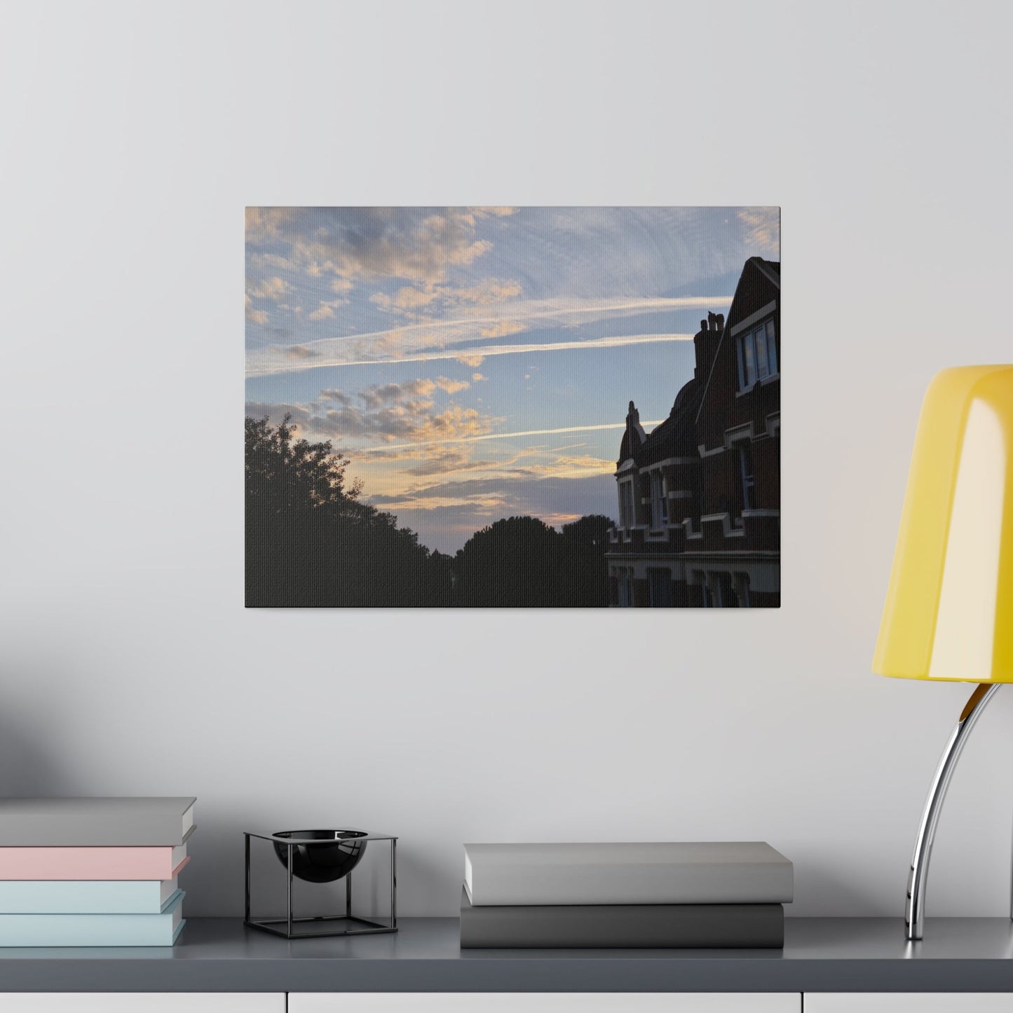 Combination Of Different Clouds On A Blue Sky, Matte Canvas, Stretched, 0.75" - The Trio Synergize Group