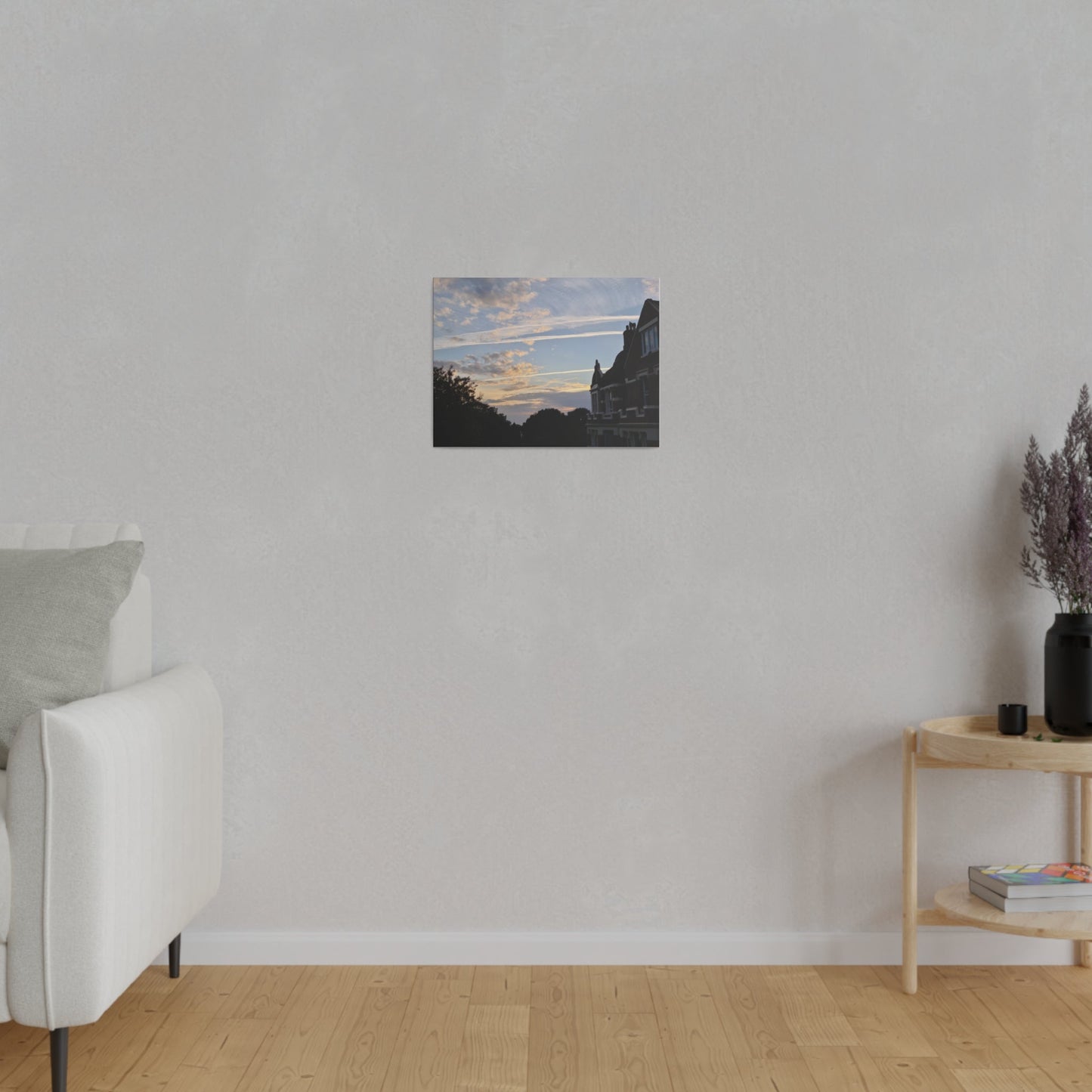 Combination Of Different Clouds On A Blue Sky, Matte Canvas, Stretched, 0.75" - The Trio Synergize Group