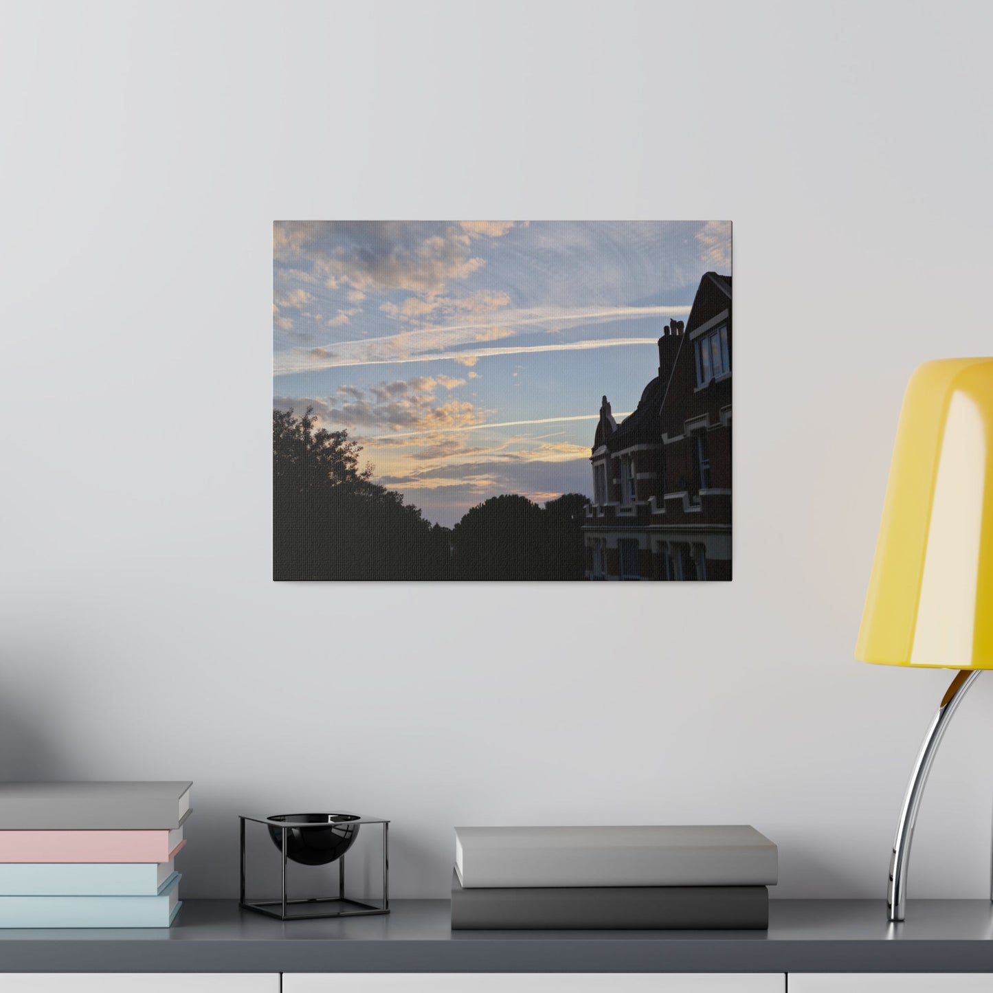 Combination Of Different Clouds On A Blue Sky, Matte Canvas, Stretched, 0.75" - The Trio Synergize Group