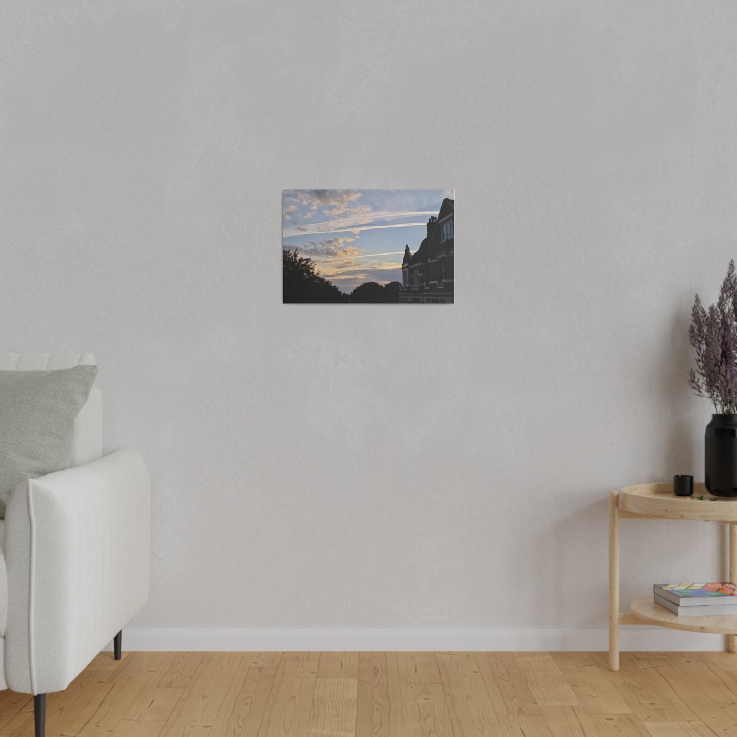 Combination Of Different Clouds On A Blue Sky, Matte Canvas, Stretched, 0.75" - The Trio Synergize Group