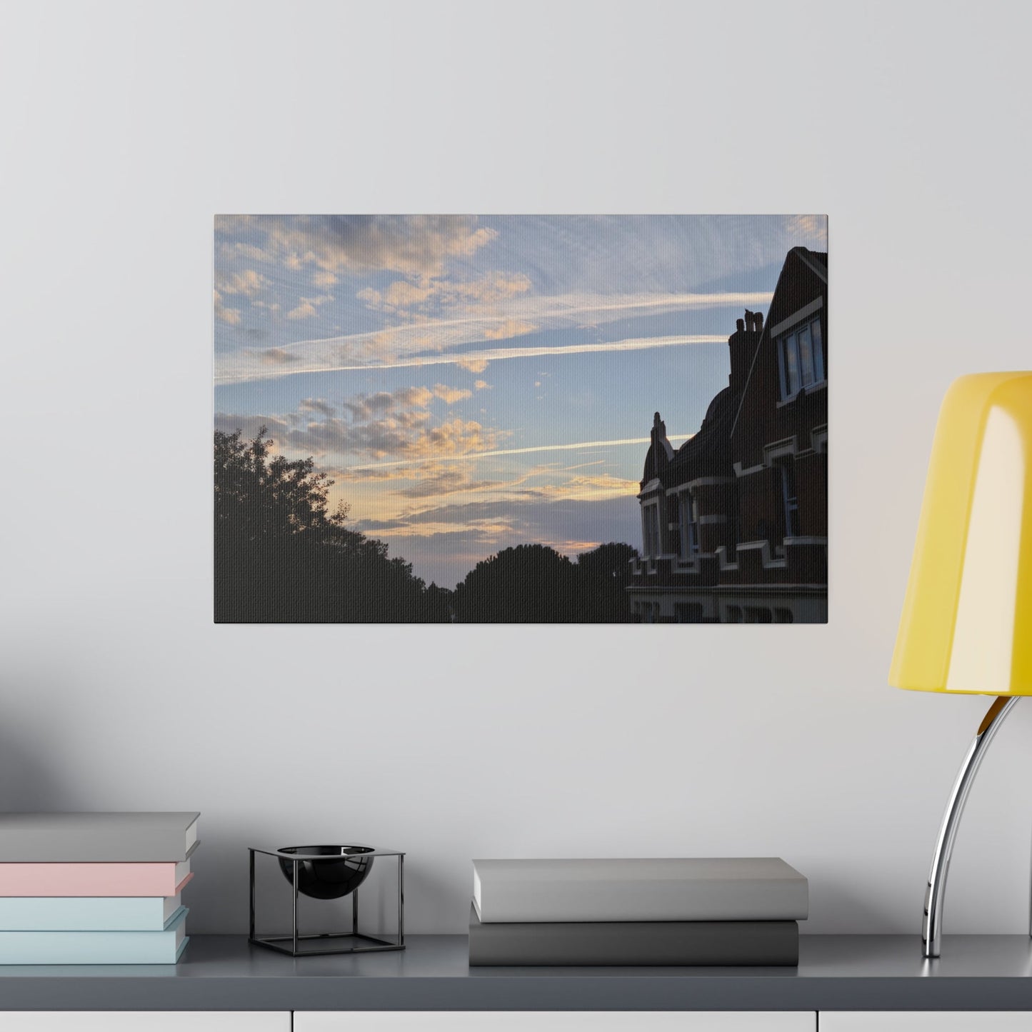 Combination Of Different Clouds On A Blue Sky, Matte Canvas, Stretched, 0.75" - The Trio Synergize Group