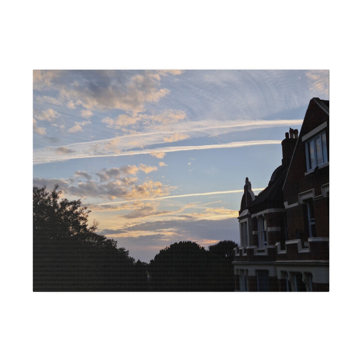 Combination Of Different Clouds On A Blue Sky, Matte Canvas, Stretched, 0.75" - The Trio Synergize Group