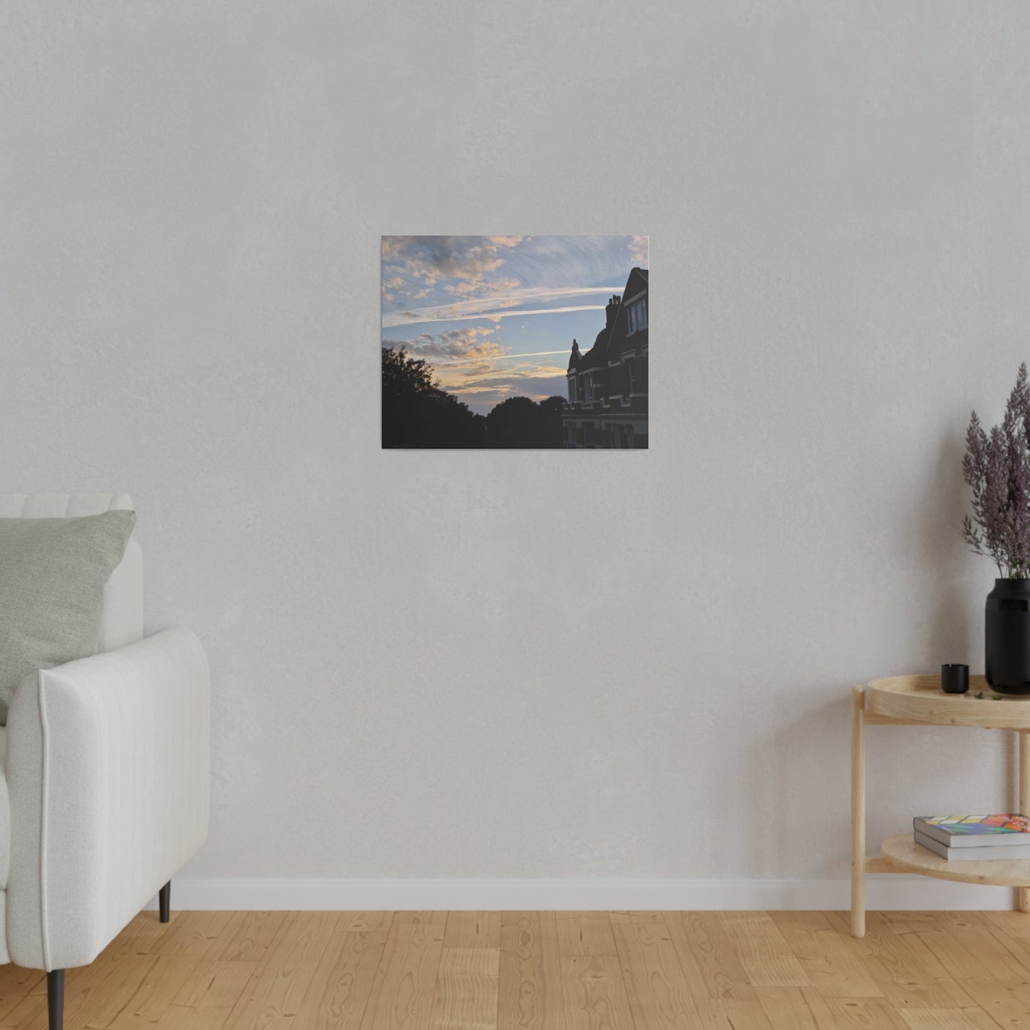 Combination Of Different Clouds On A Blue Sky, Matte Canvas, Stretched, 0.75" - The Trio Synergize Group