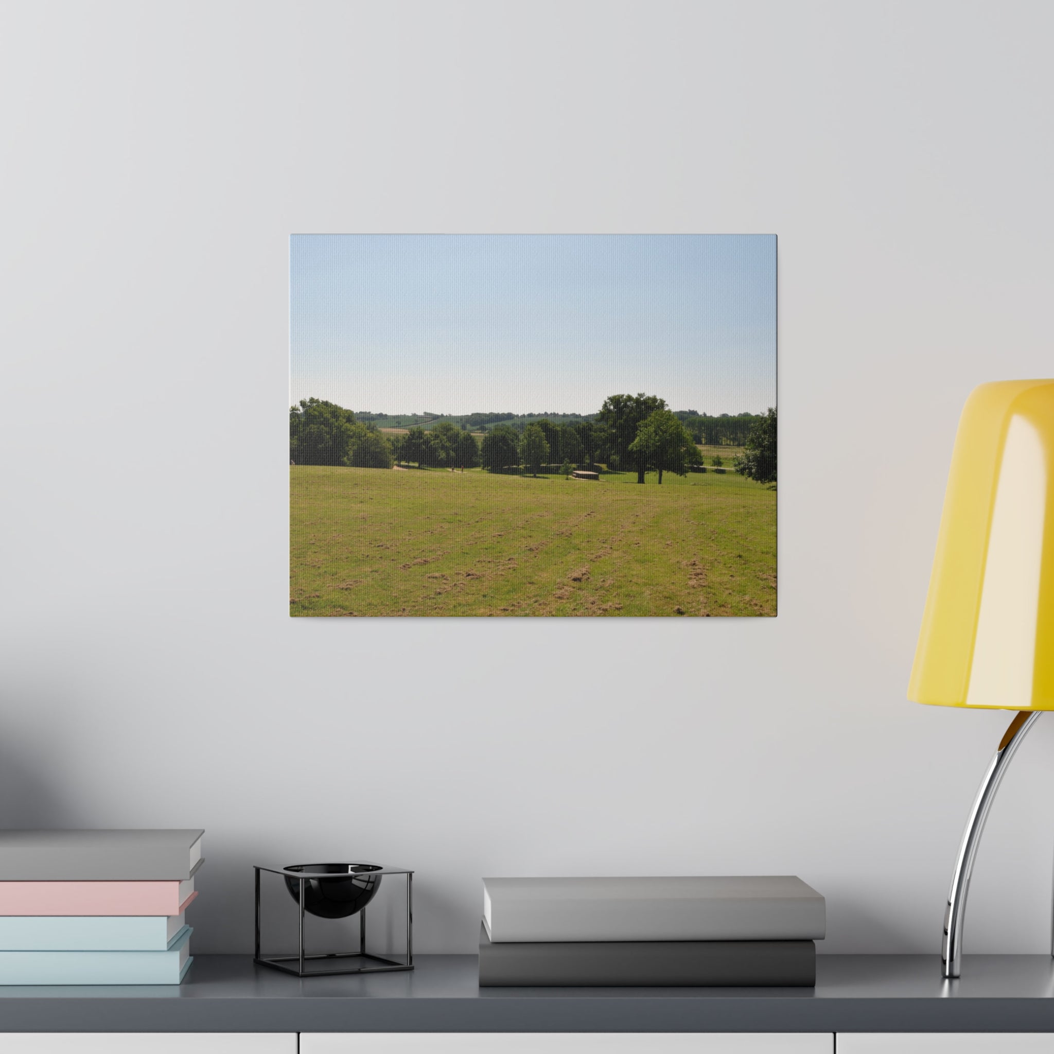 Countryside Landscape At Bodiam Castle Canvas - The Trio Synergize Group