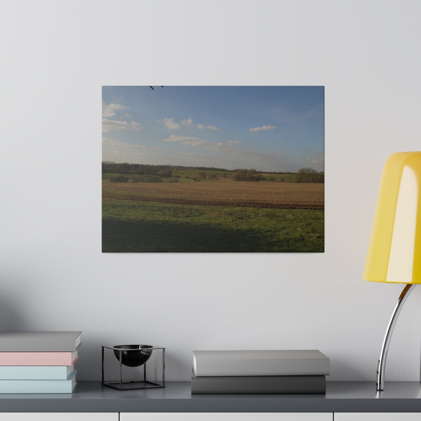 Countryside Landscape, Matte Canvas, Stretched, 0.75" - The Trio Synergize Group