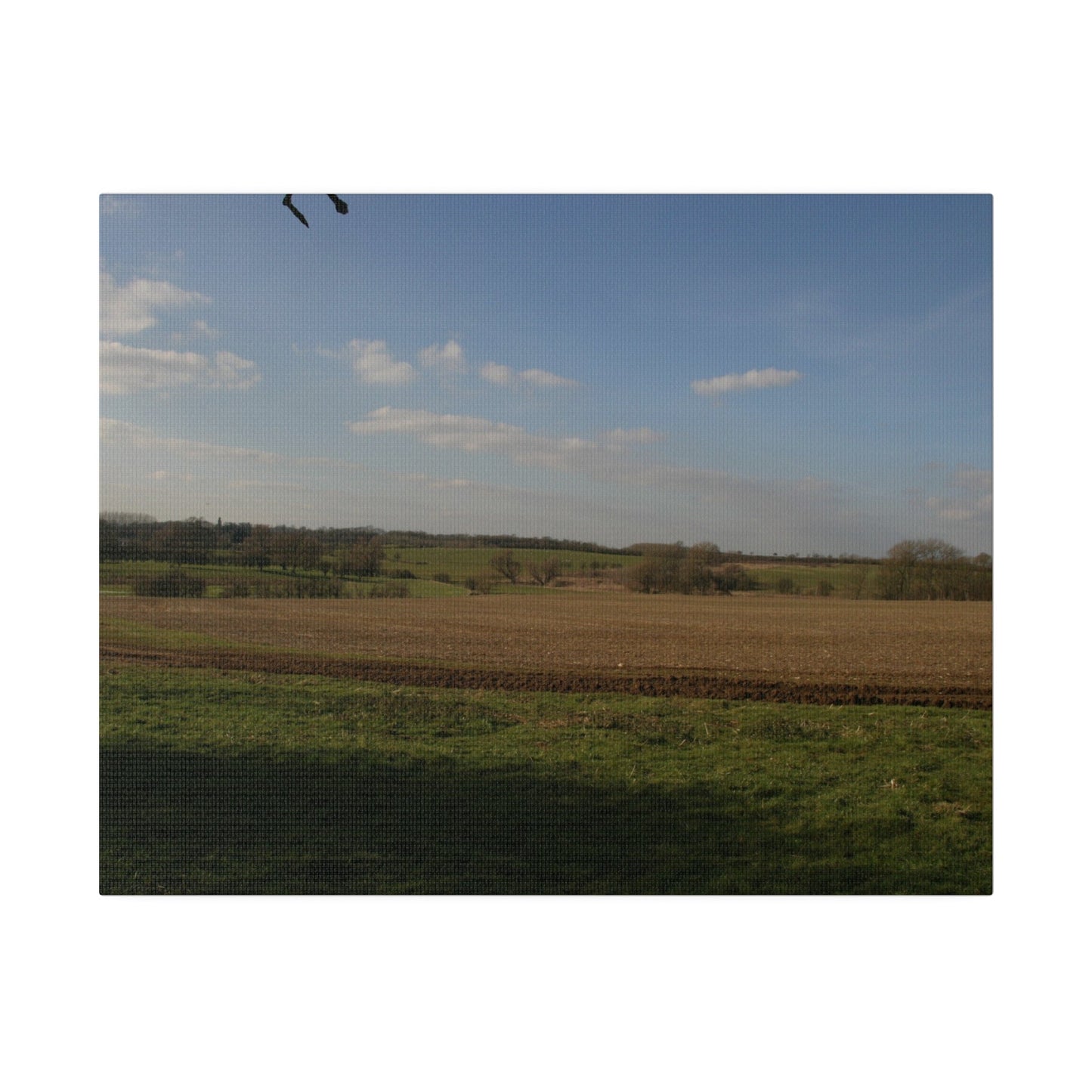 Countryside Landscape, Matte Canvas, Stretched, 0.75" - The Trio Synergize Group