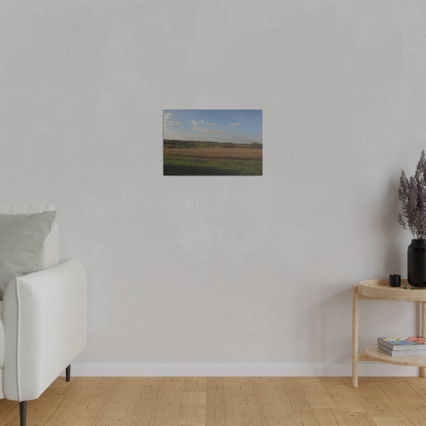 Countryside Landscape, Matte Canvas, Stretched, 0.75" - The Trio Synergize Group