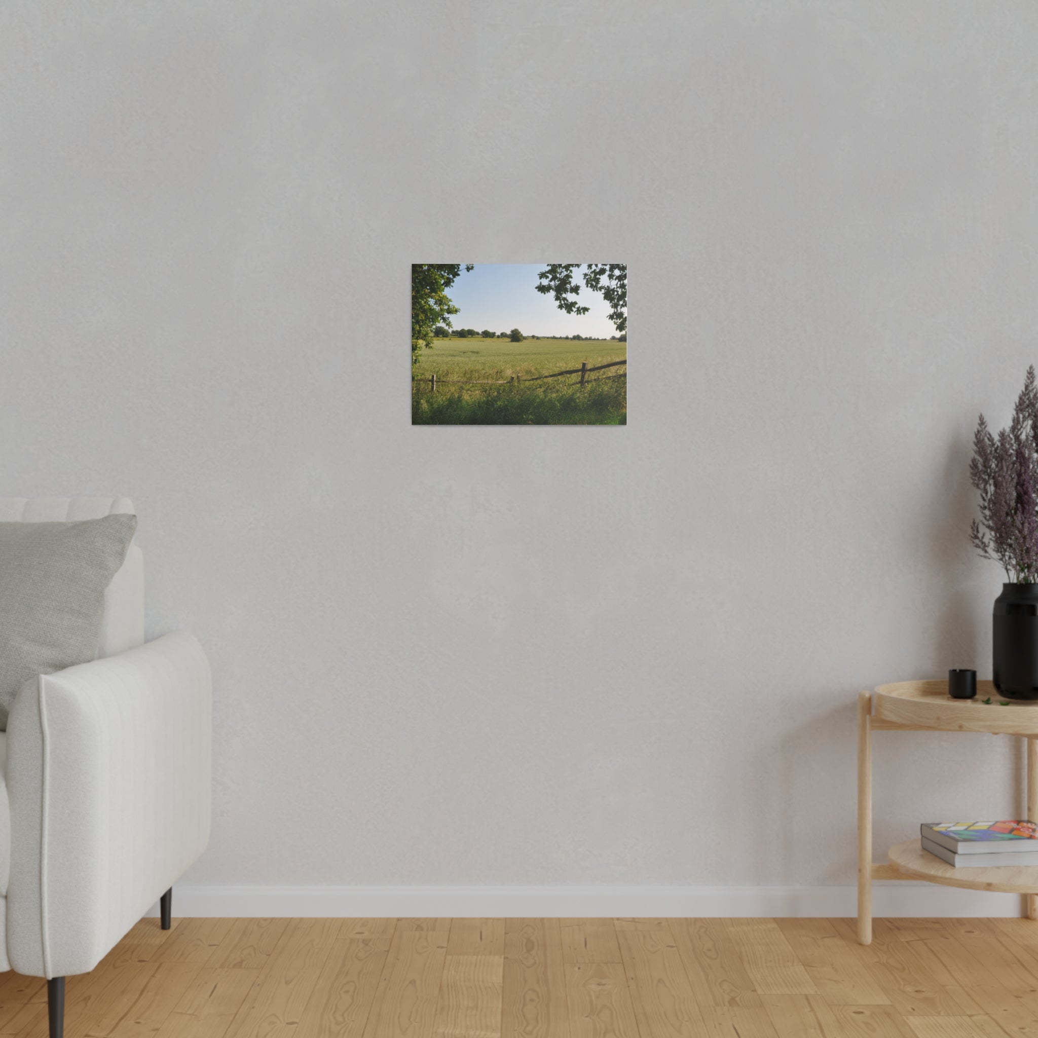Countryside Landscape Fields Near Bodiam Castle Canvas - The Trio Synergize Group