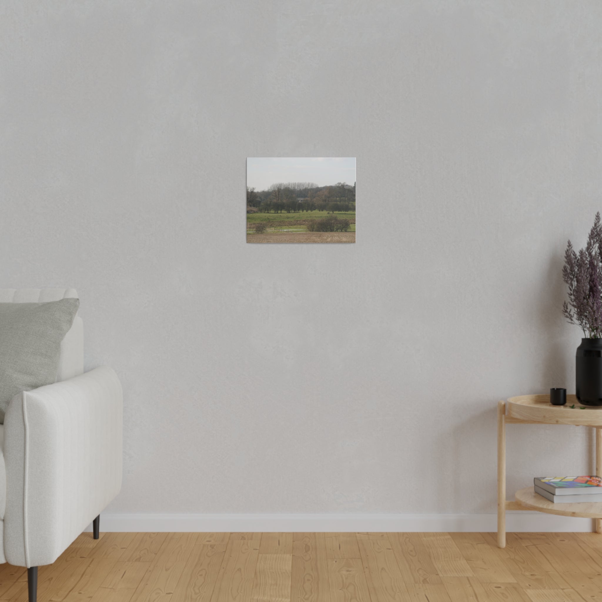 Countryside Landscape With Trees Canvas - The Trio Synergize Group