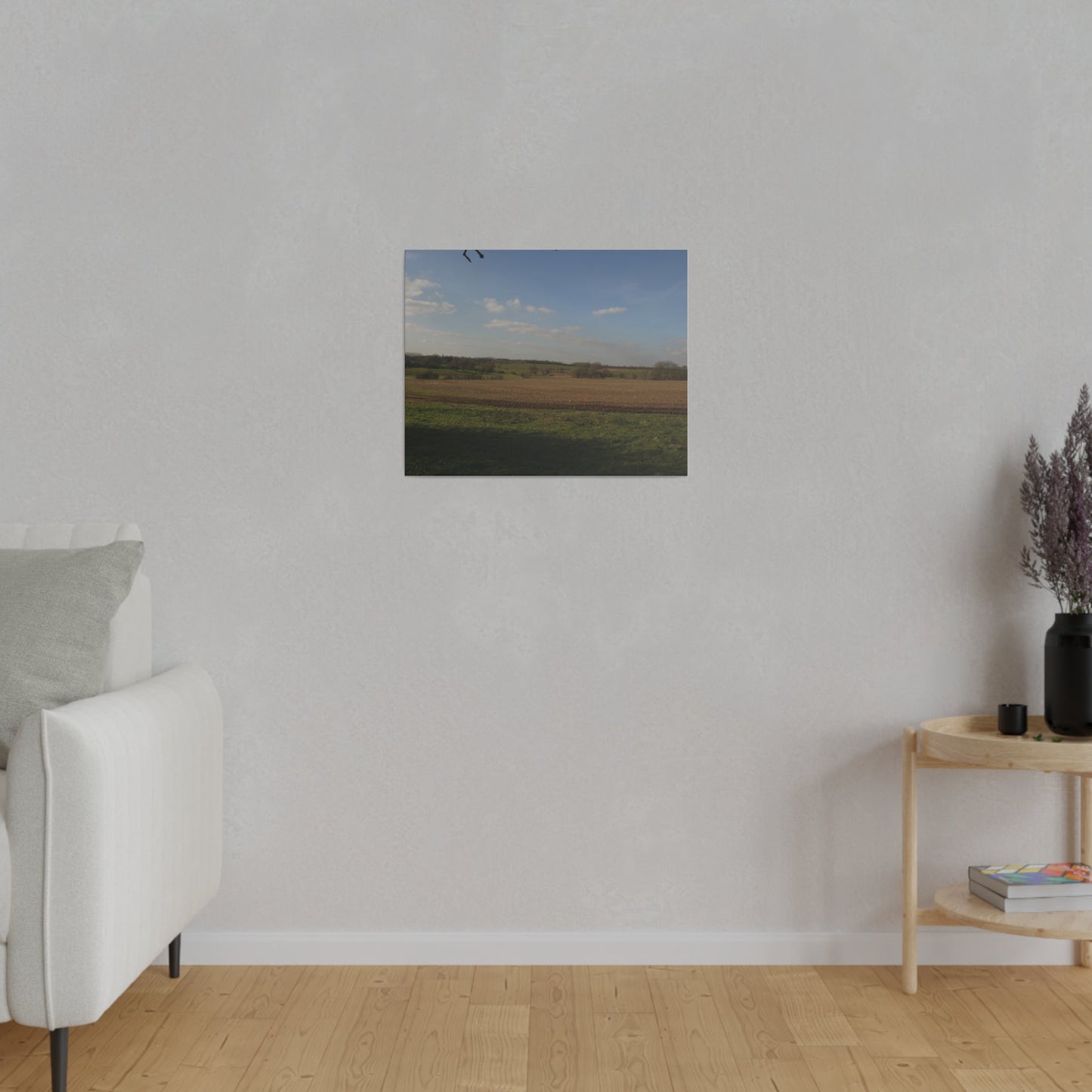 Countryside Landscape, Matte Canvas, Stretched, 0.75" - The Trio Synergize Group