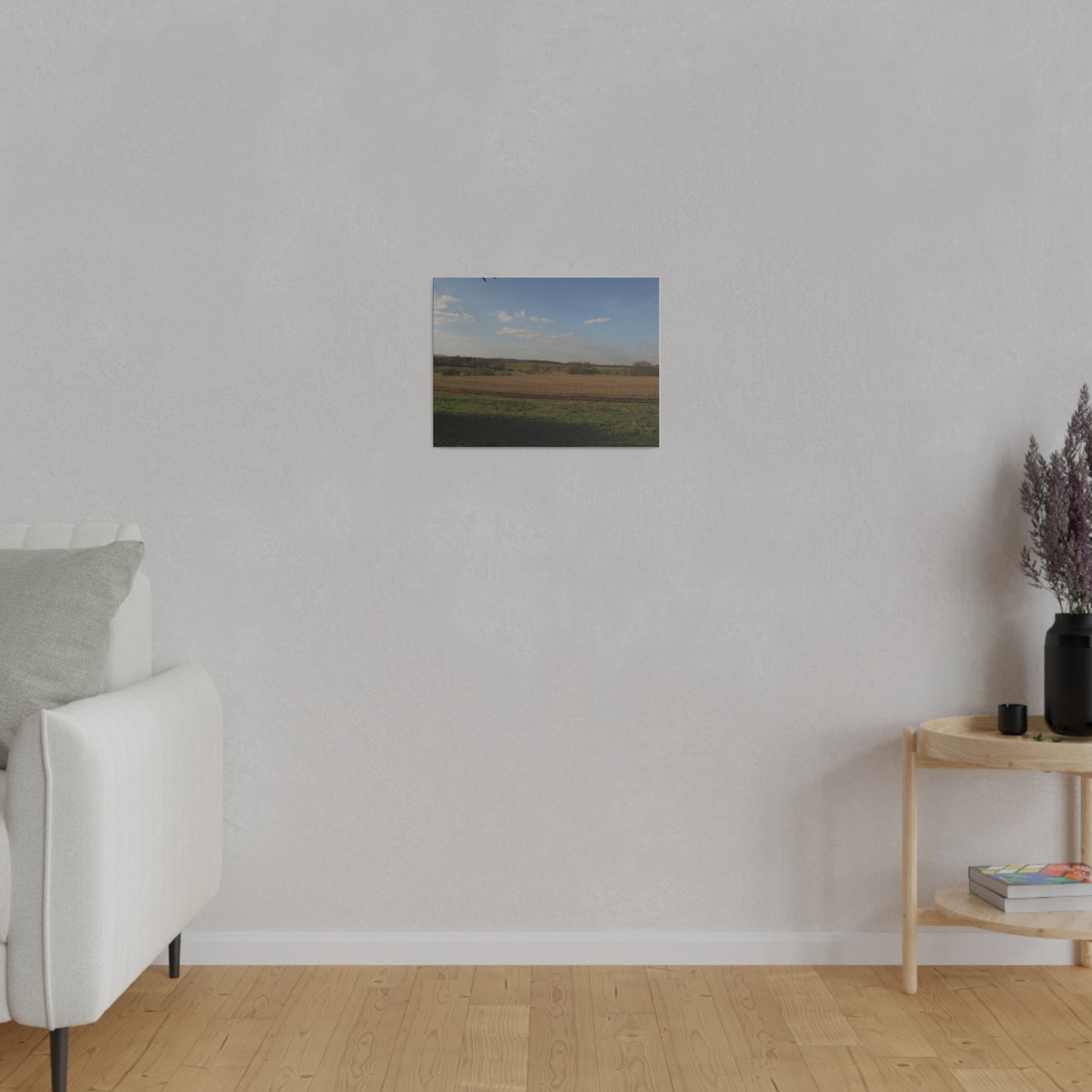 Countryside Landscape, Matte Canvas, Stretched, 0.75" - The Trio Synergize Group