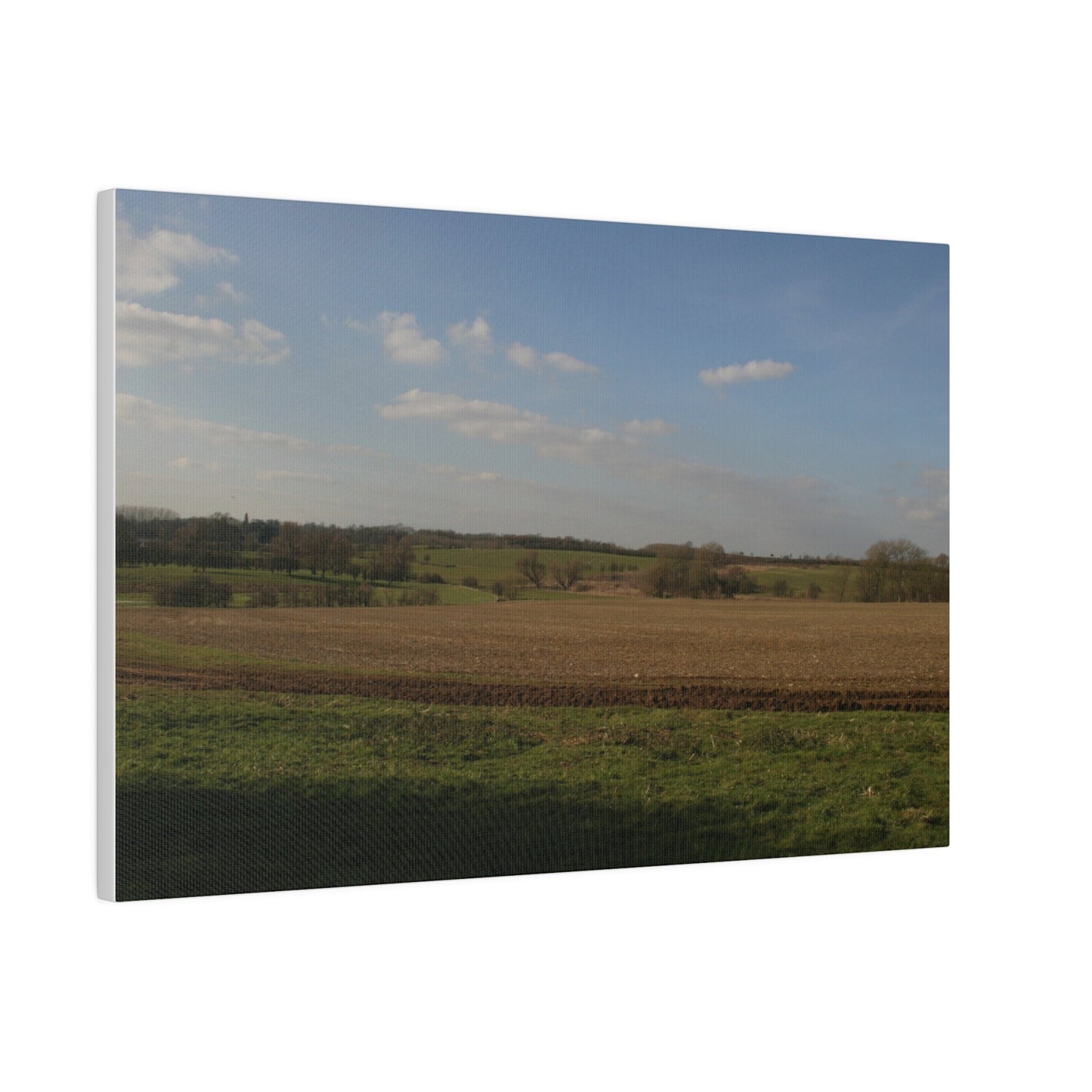 Countryside Landscape, Matte Canvas, Stretched, 0.75" - The Trio Synergize Group