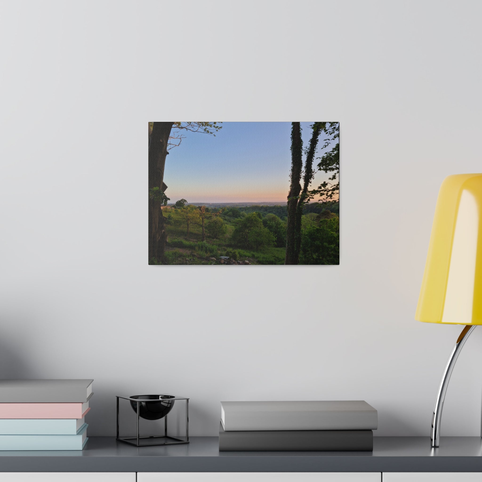 Crowhurst, Landscape Photo With A Slight Sunset Canvas - The Trio Synergize Group