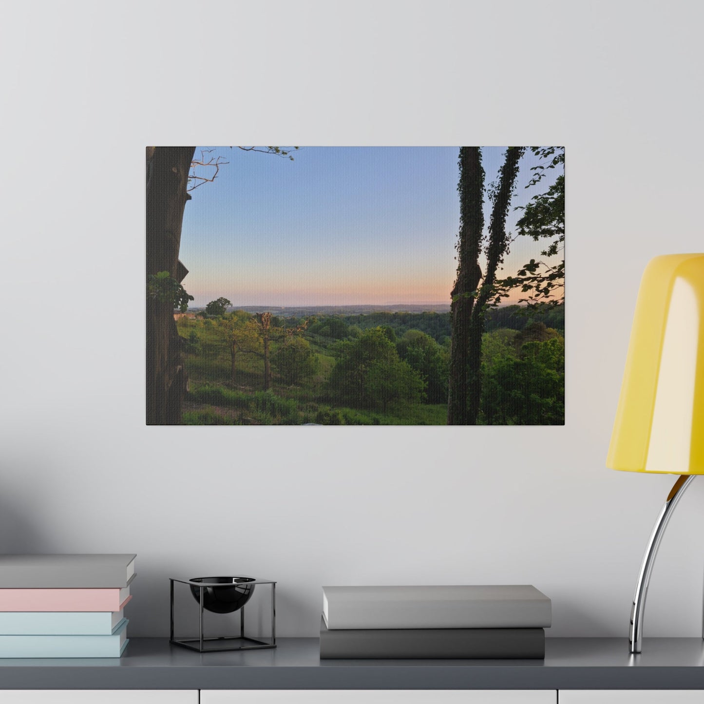 Crowhurst, Landscape Photo With A Slight Sunset Canvas - The Trio Synergize Group