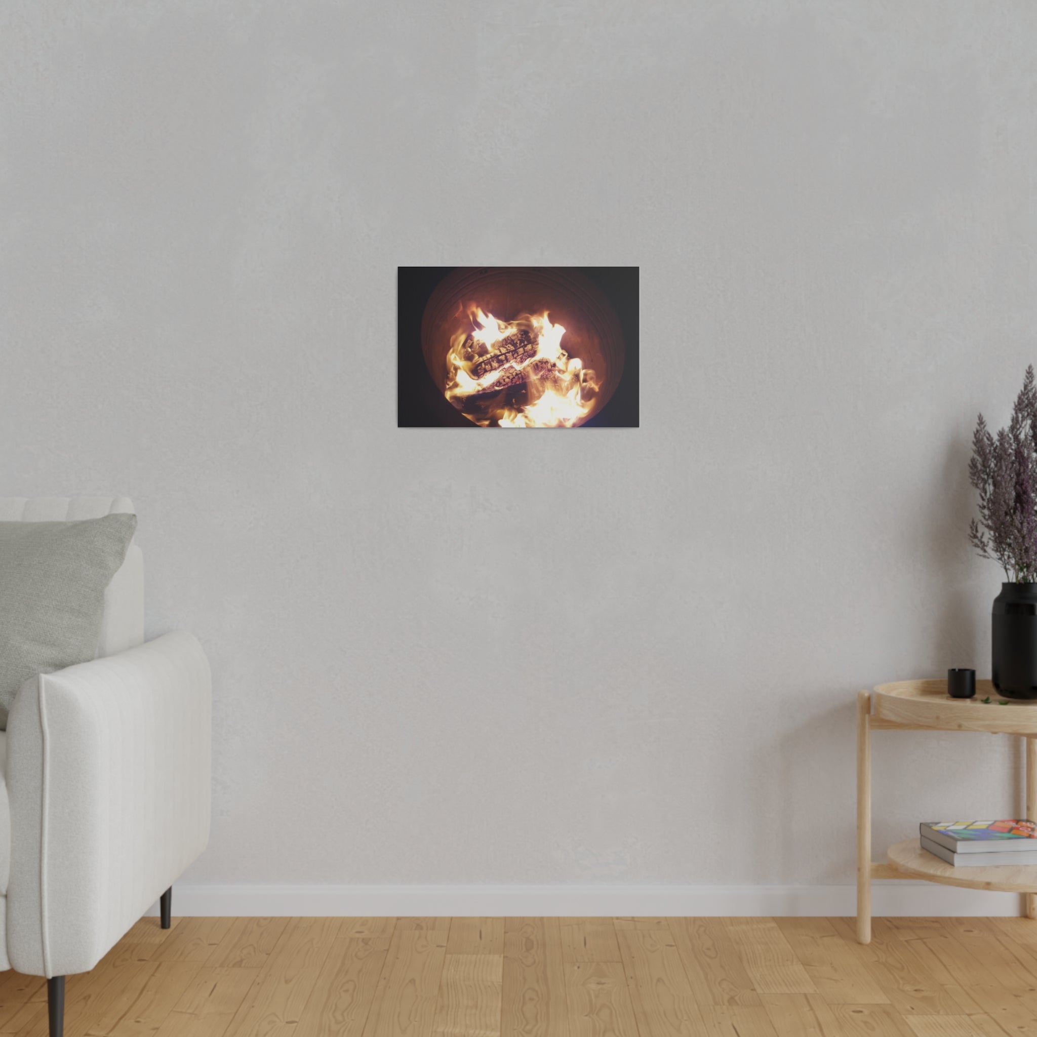 The Fire Pit, Matte Canvas Print - The Trio Synergize Group