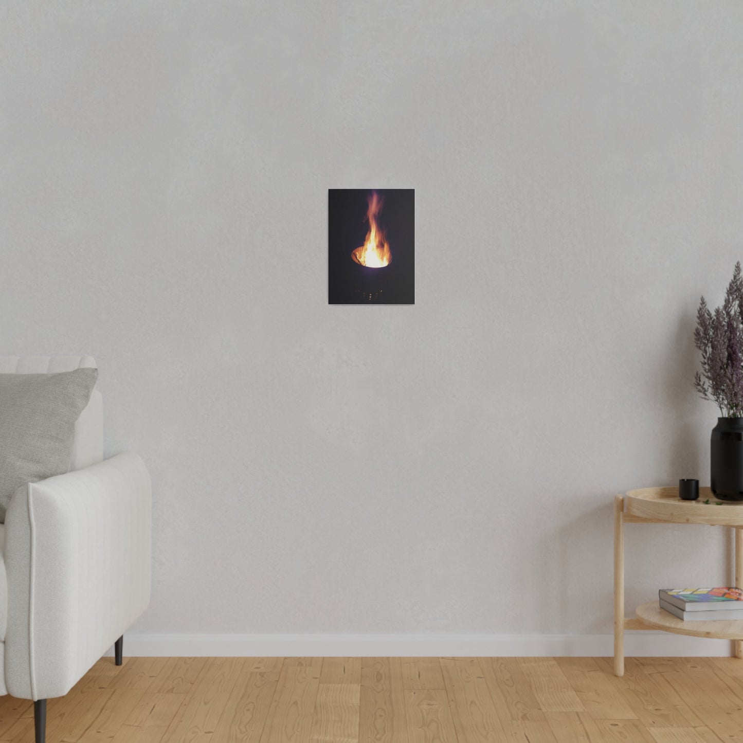 Fire Pit, Matte Canvas, Stretched, 0.75" - The Trio Synergize Group