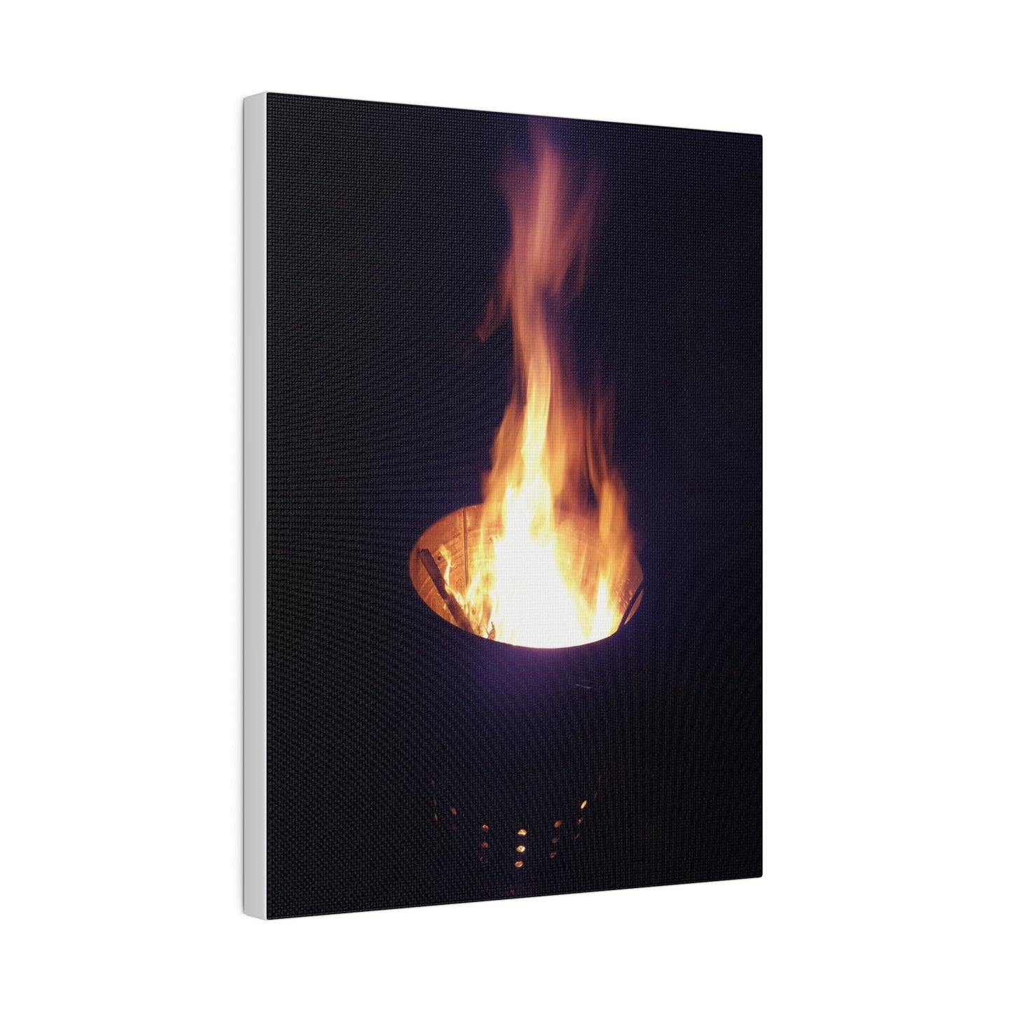 Fire Pit, Matte Canvas, Stretched, 0.75" - The Trio Synergize Group
