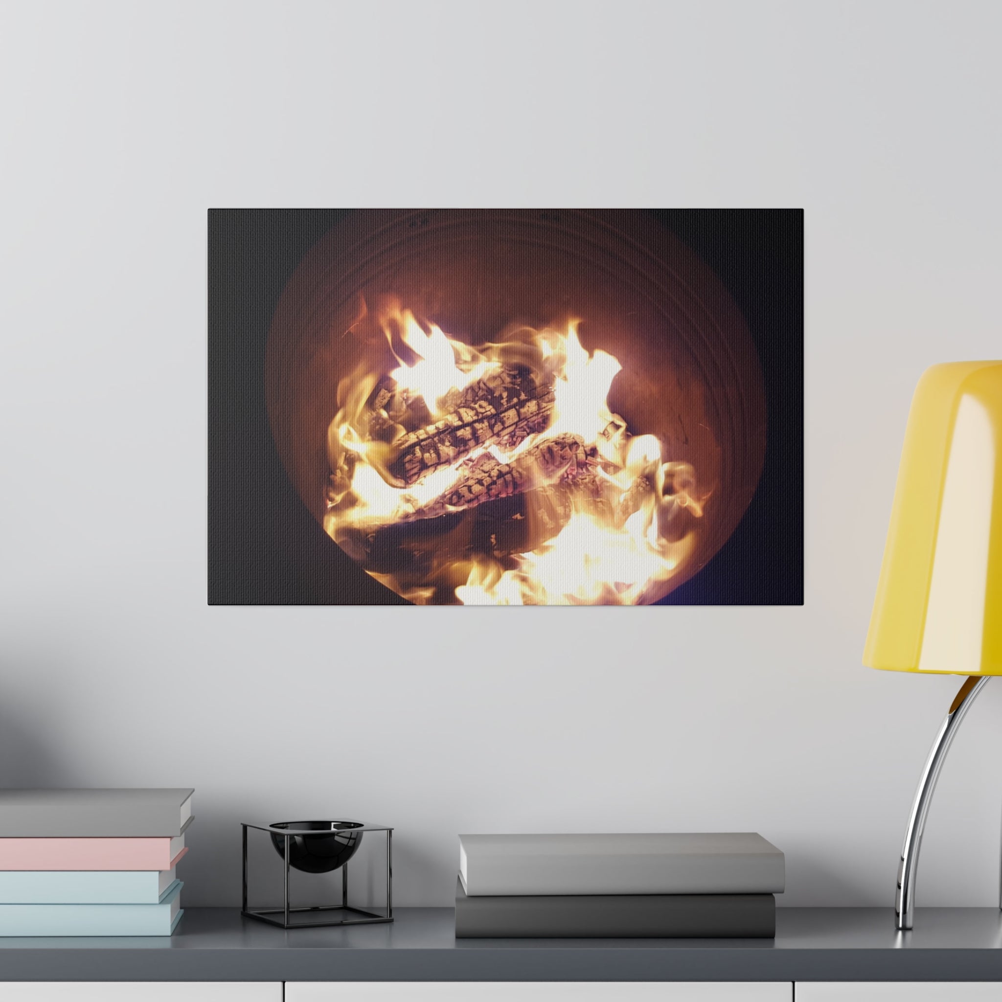 The Fire Pit, Matte Canvas Print - The Trio Synergize Group