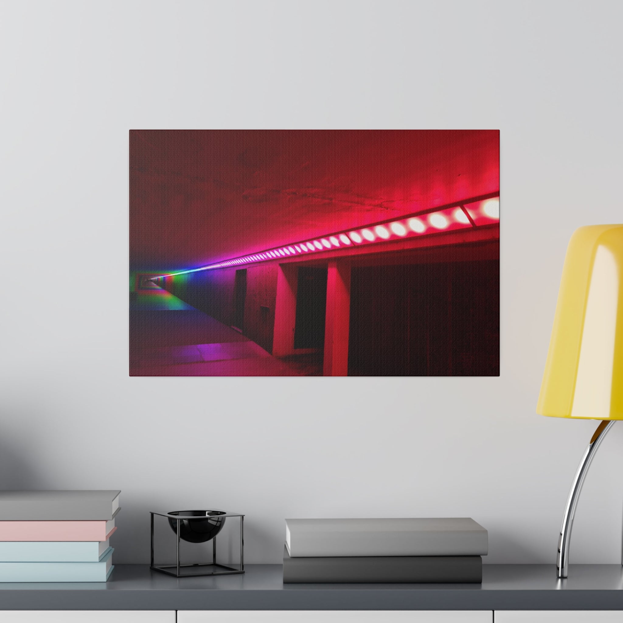 Hastings Bottle Alley With Neon Lights - The Trio Synergize Group