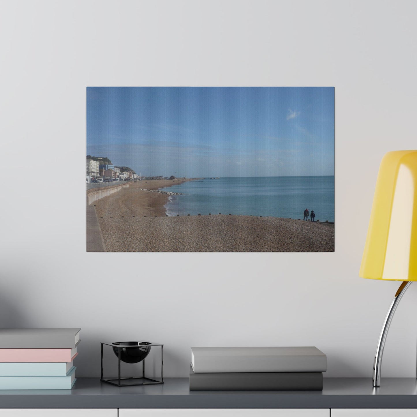 Hastings Seafront, Matte Canvas - The Trio Synergize Group
