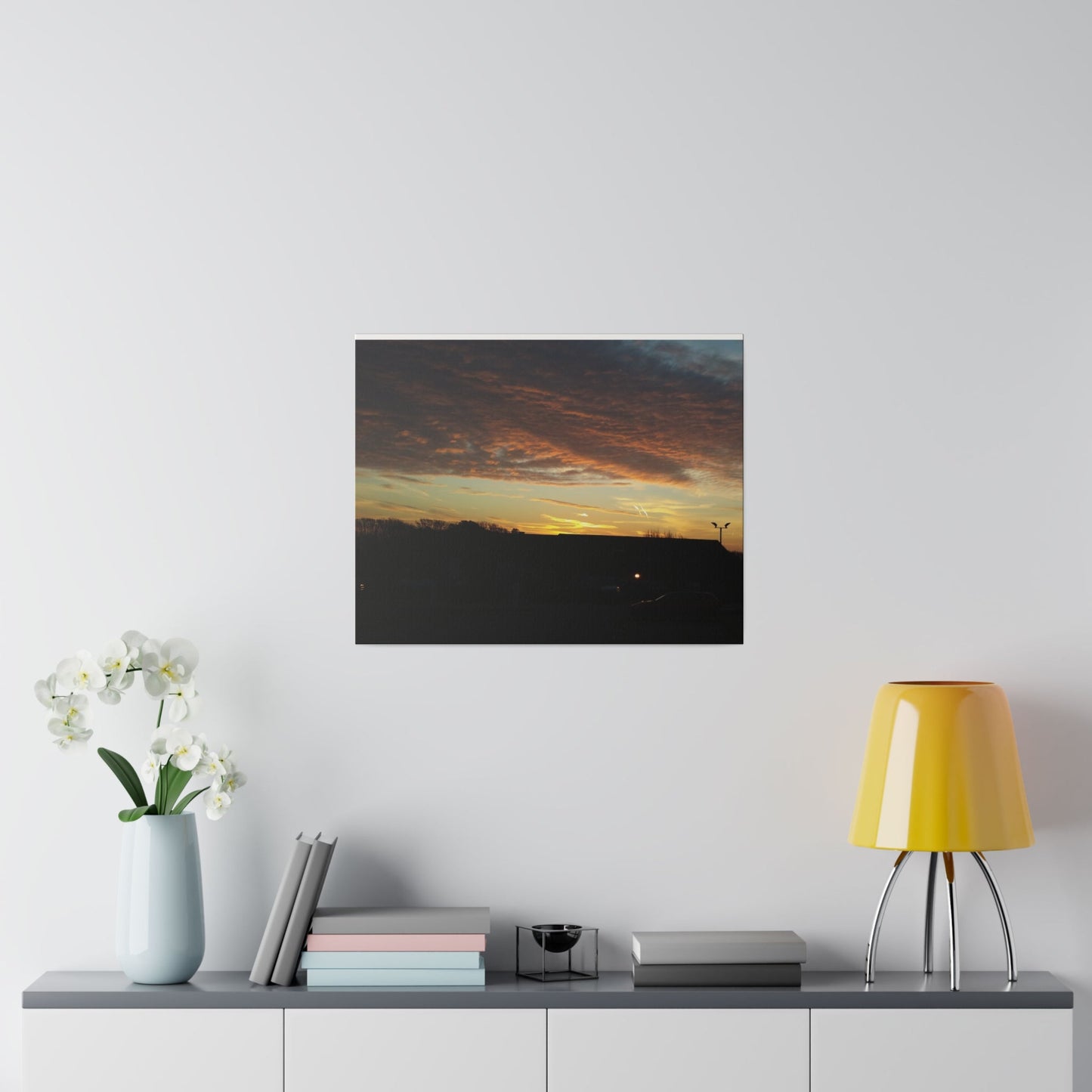 Hastings Sunset, Matte Canvas, Stretched, 0.75" - The Trio Synergize Group