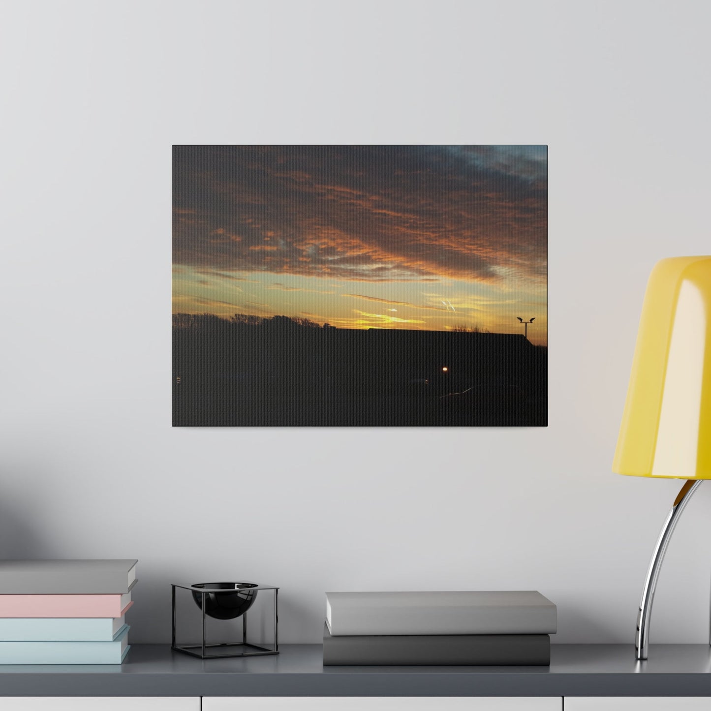 Hastings Sunset, Matte Canvas, Stretched, 0.75" - The Trio Synergize Group