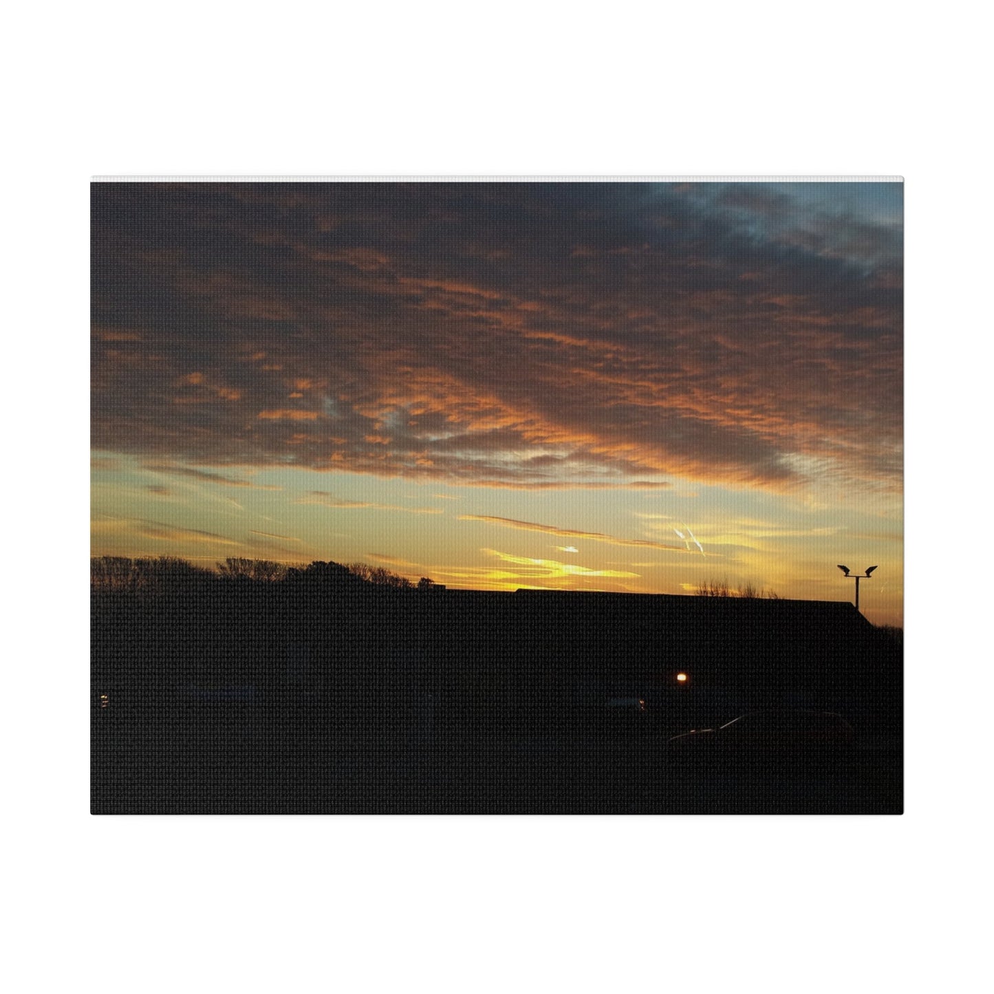 Hastings Sunset, Matte Canvas, Stretched, 0.75" - The Trio Synergize Group