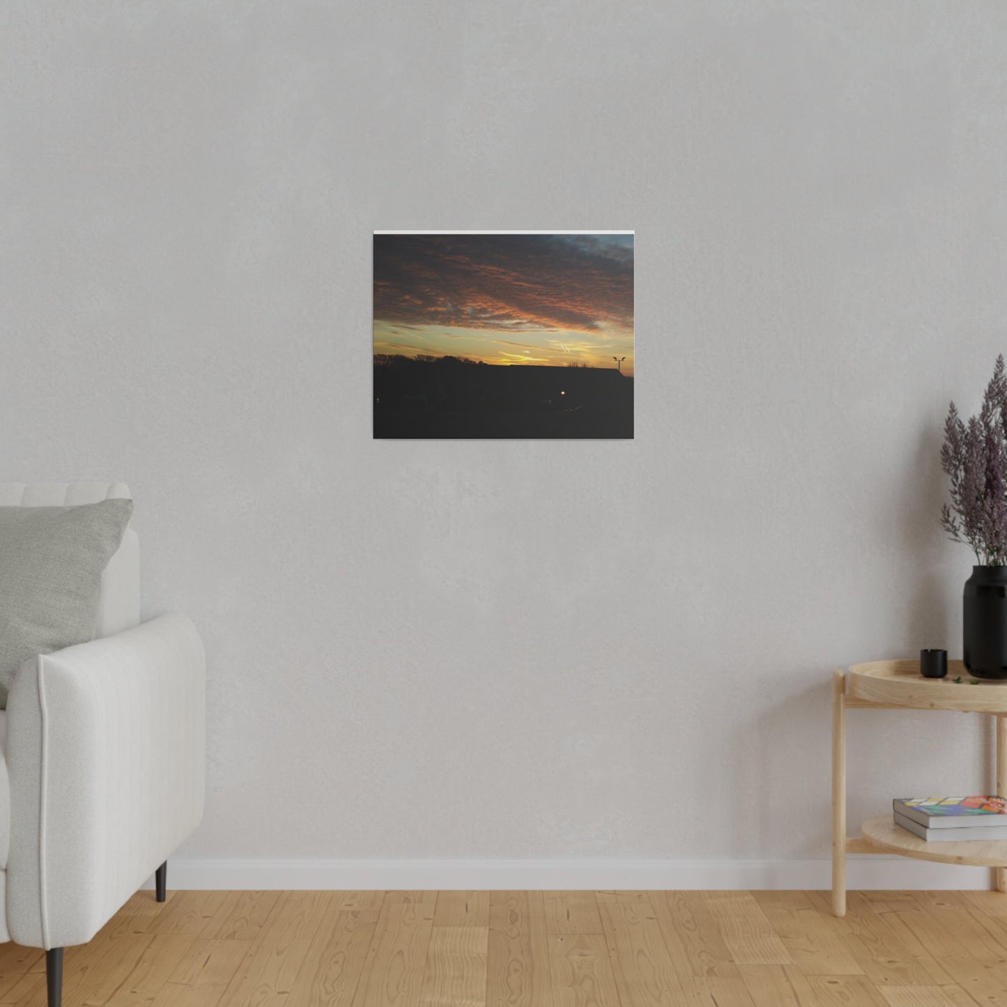 Hastings Sunset, Matte Canvas, Stretched, 0.75" - The Trio Synergize Group