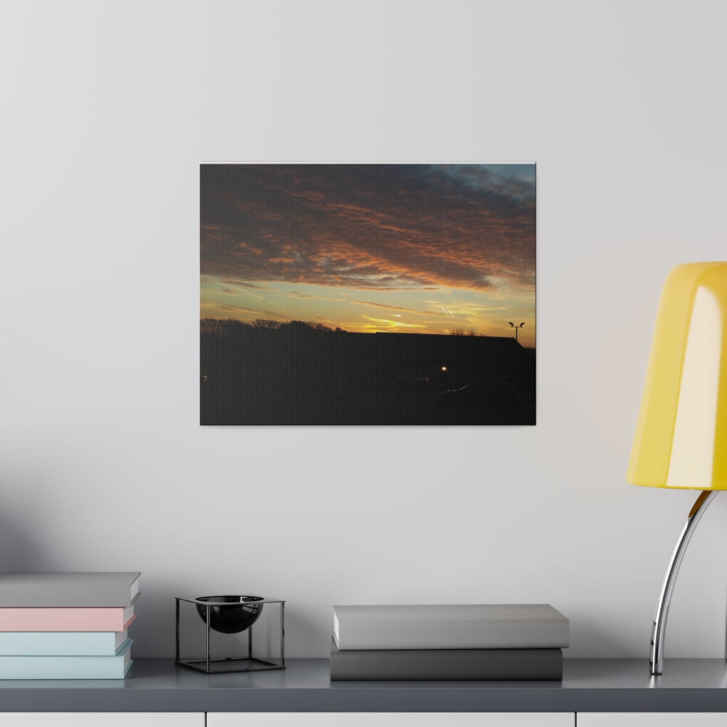 Hastings Sunset, Matte Canvas, Stretched, 0.75" - The Trio Synergize Group