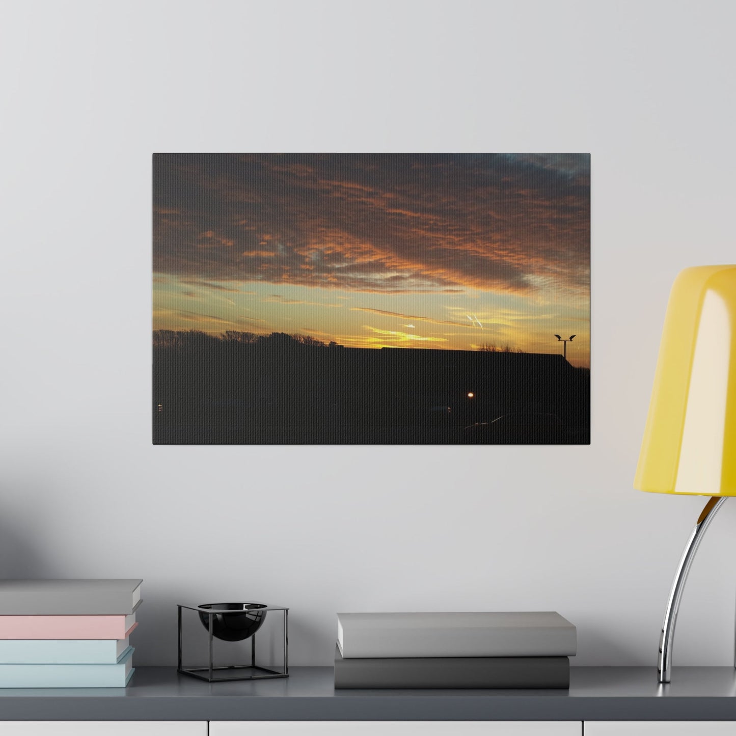 Hastings Sunset, Matte Canvas, Stretched, 0.75" - The Trio Synergize Group