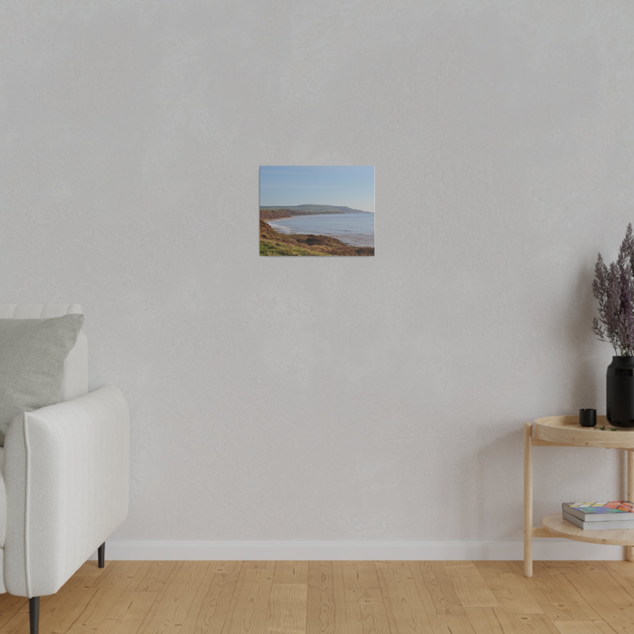 Isle of white, Landscape With The Beach And Cliffs Canvas - The Trio Synergize Group