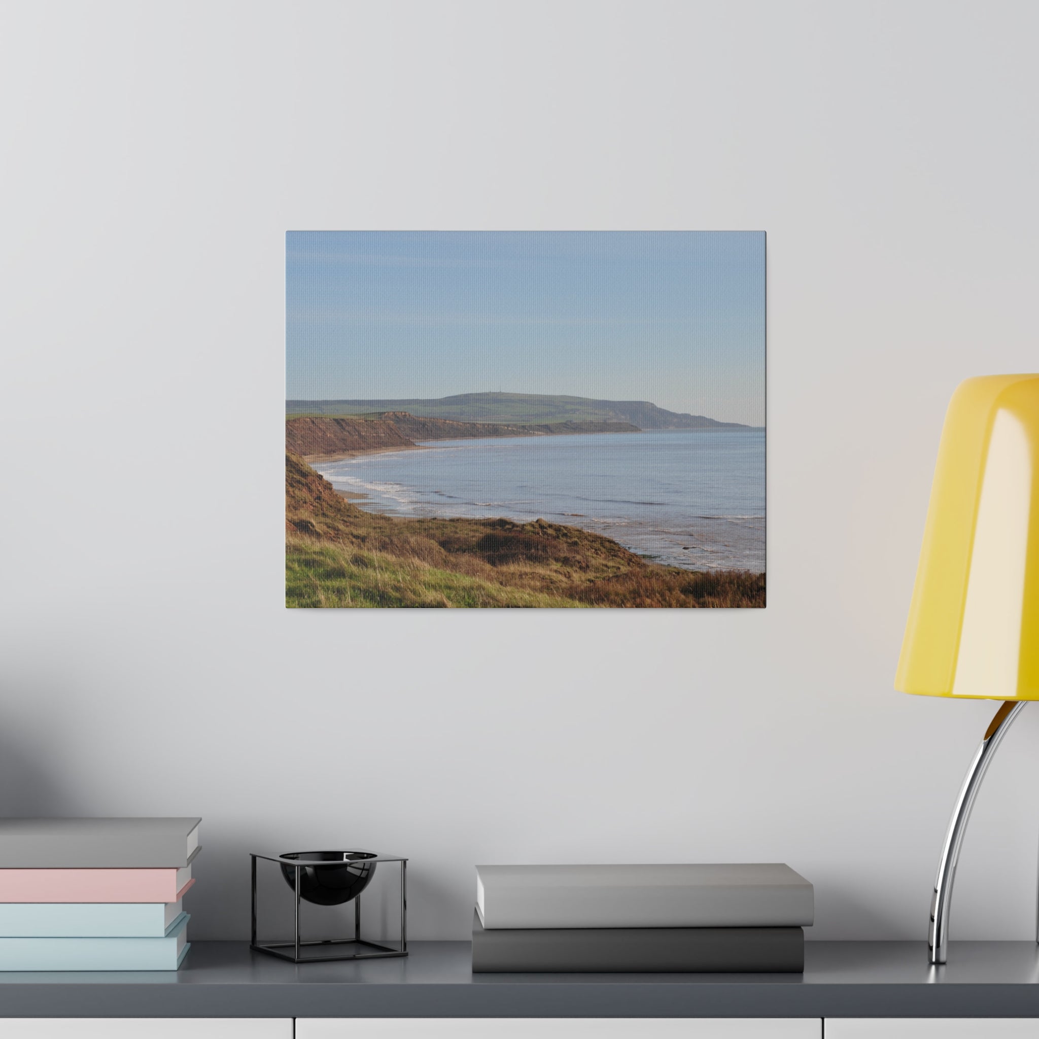 Isle of white, Landscape With The Beach And Cliffs Canvas - The Trio Synergize Group
