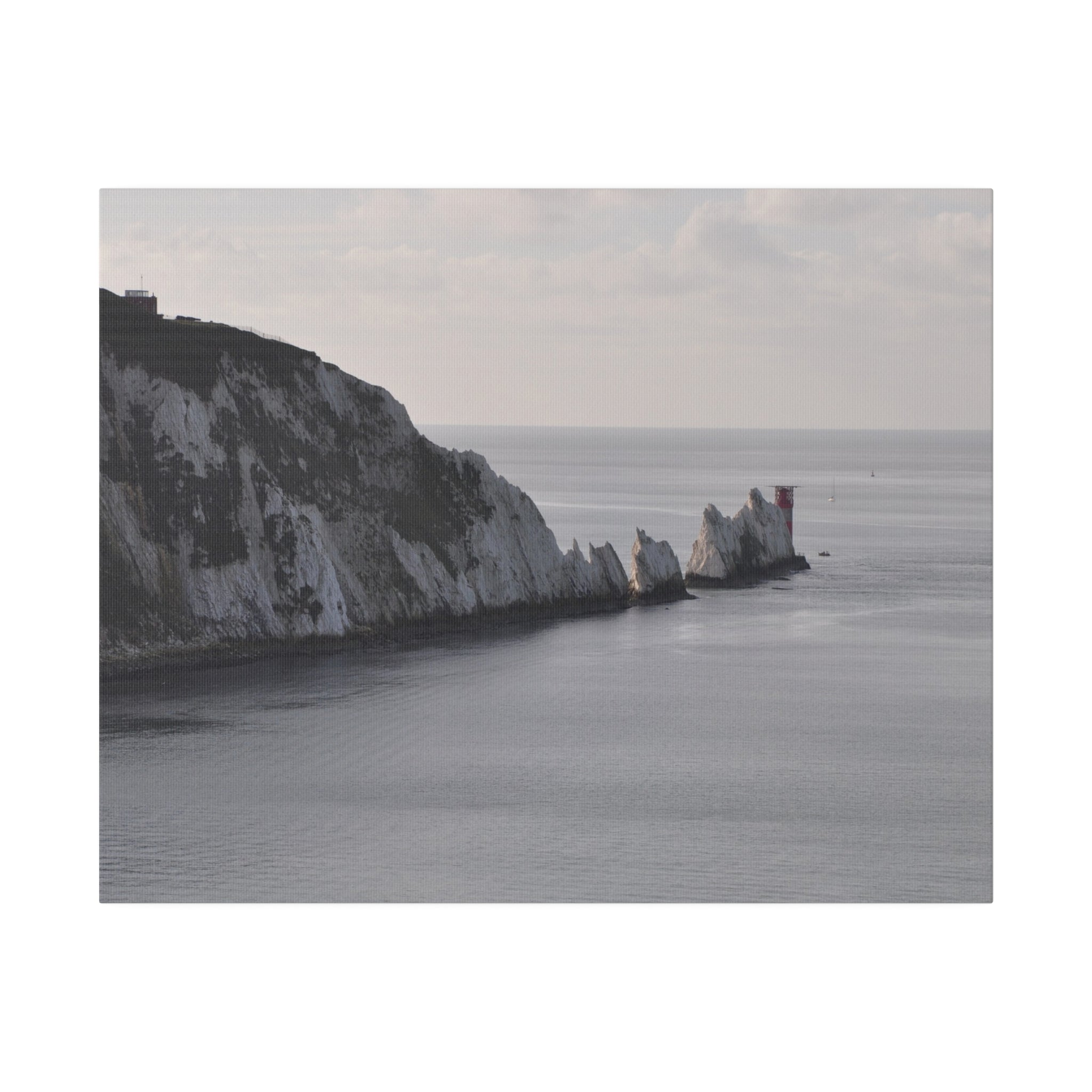 Isle of white, The Needles, Matte Canvas, Stretched, 0.75" - The Trio Synergize Group