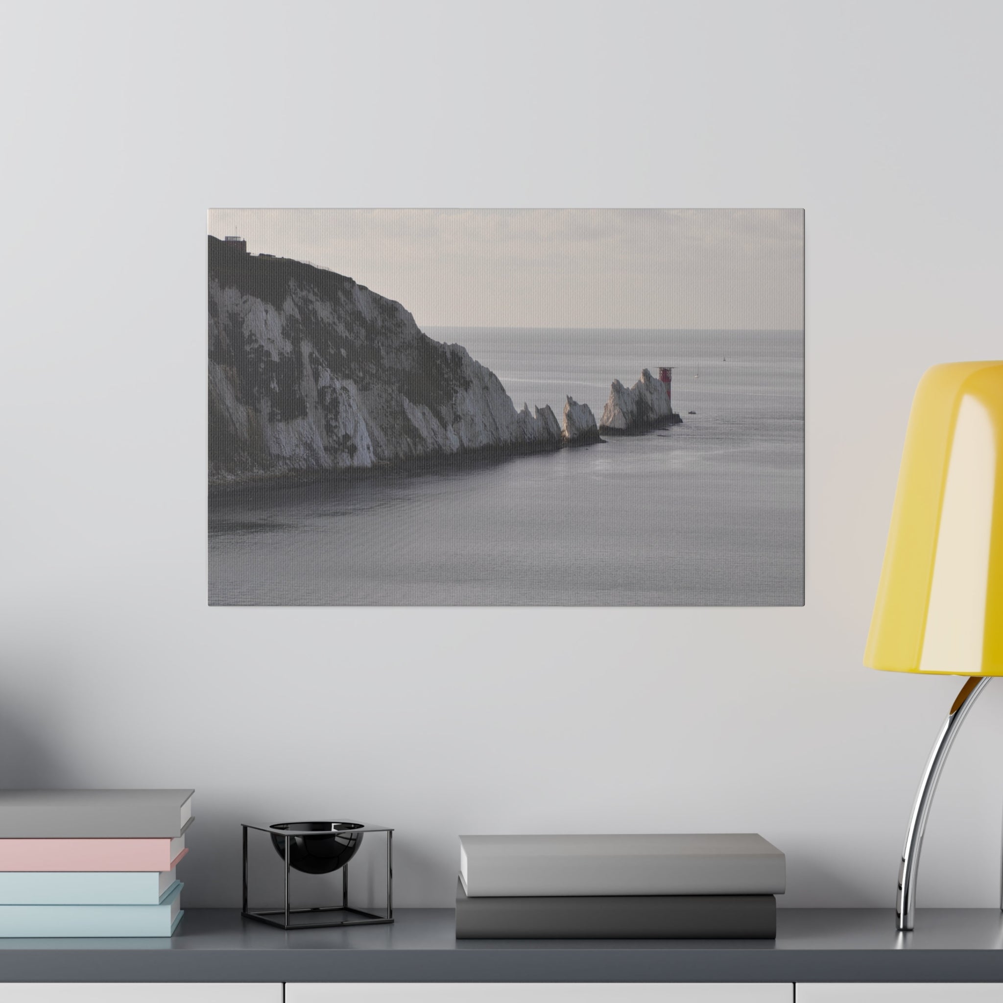 Isle of white, The Needles, Matte Canvas, Stretched, 0.75" - The Trio Synergize Group