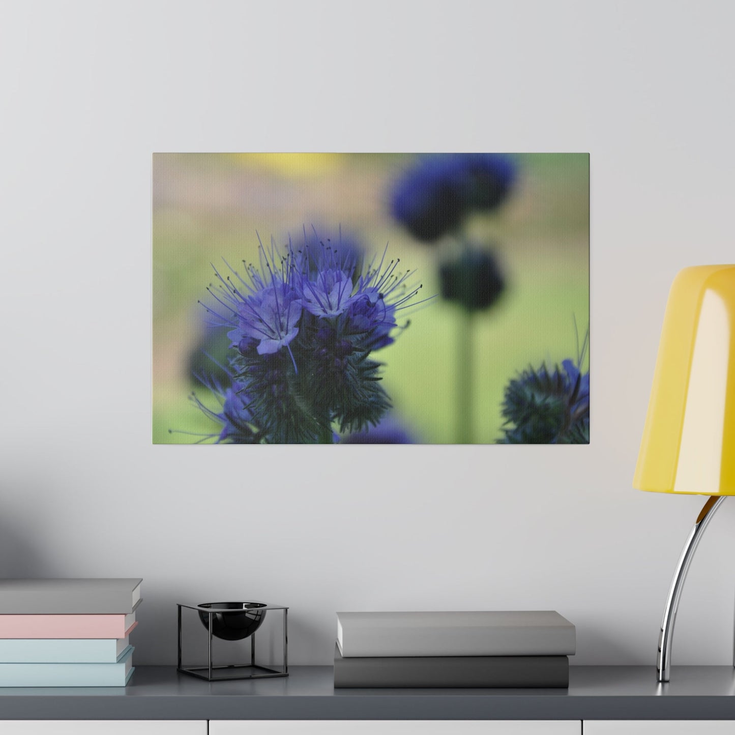 Lacy Phacelia With Another Blurred in the Background Canvas - The Trio Synergize Group