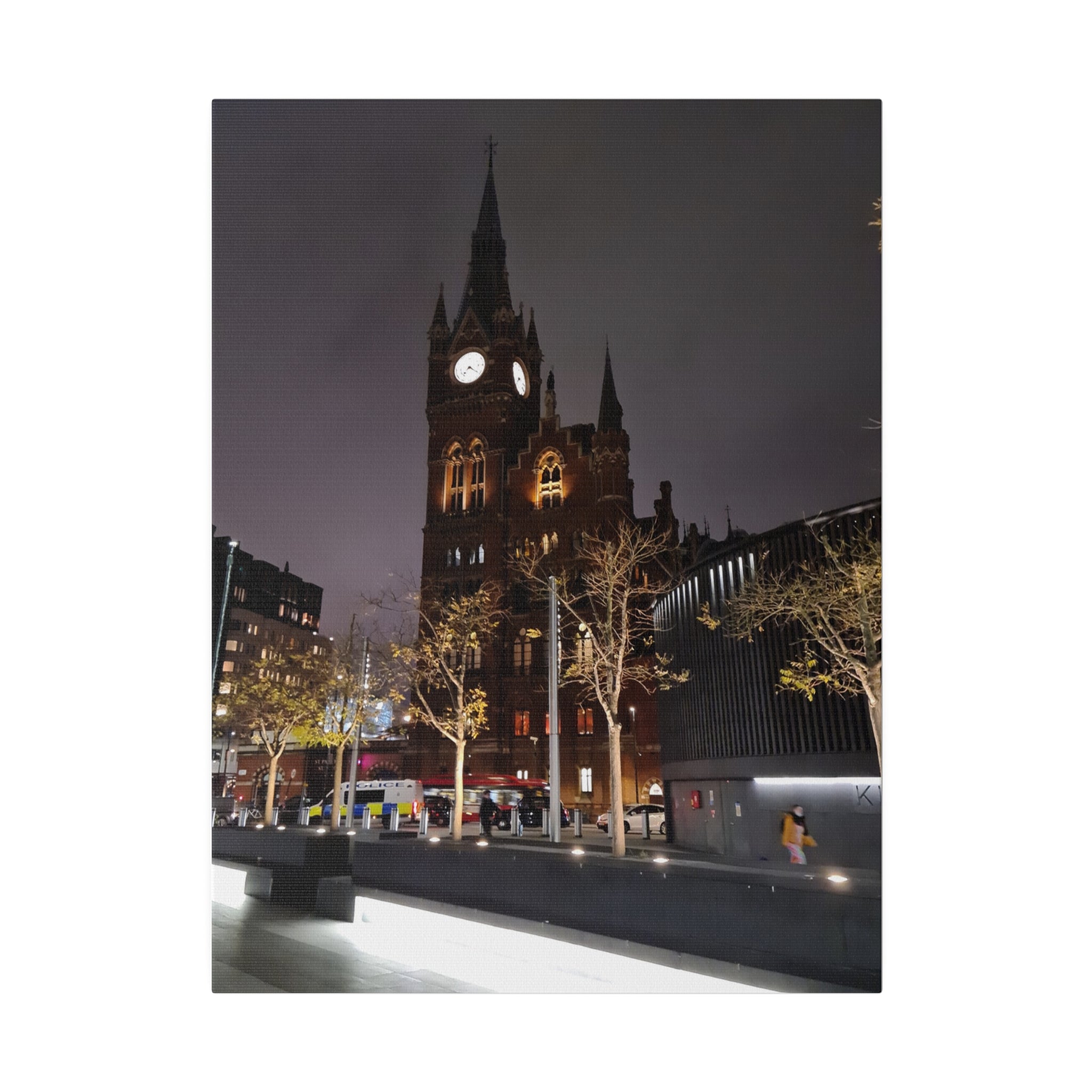 London At Night Clock Tower Canvas - The Trio Synergize Group