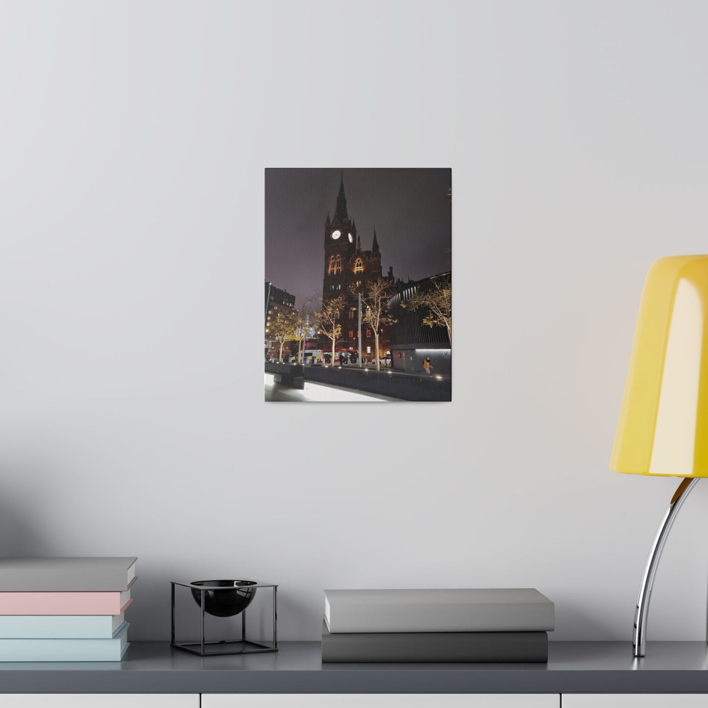 London At Night Clock Tower Canvas - The Trio Synergize Group