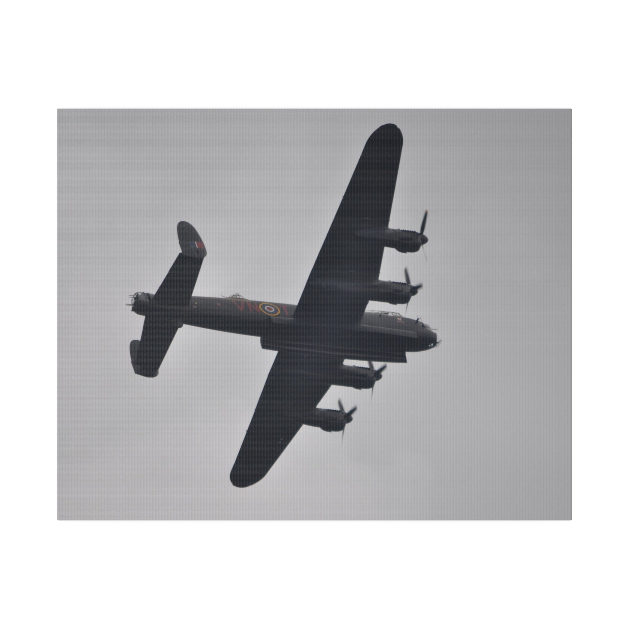 Memorial Flight Avro Lancaster - Bomb Bay Doors Canvas Print - The Trio Synergize Group